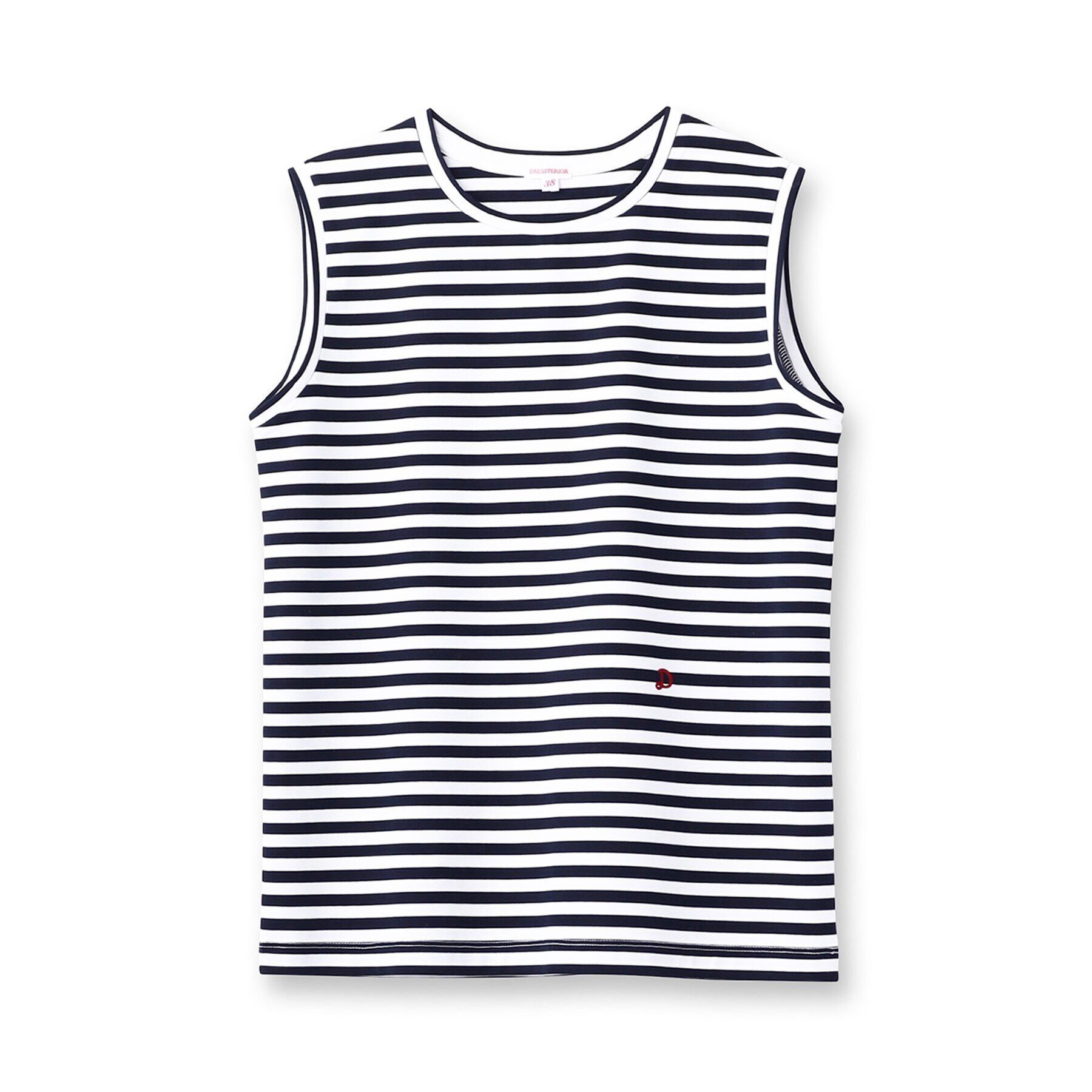 DRESSTERIOR「アイスクリアコットンノースリーブ」|Tシャツ・カットソー|