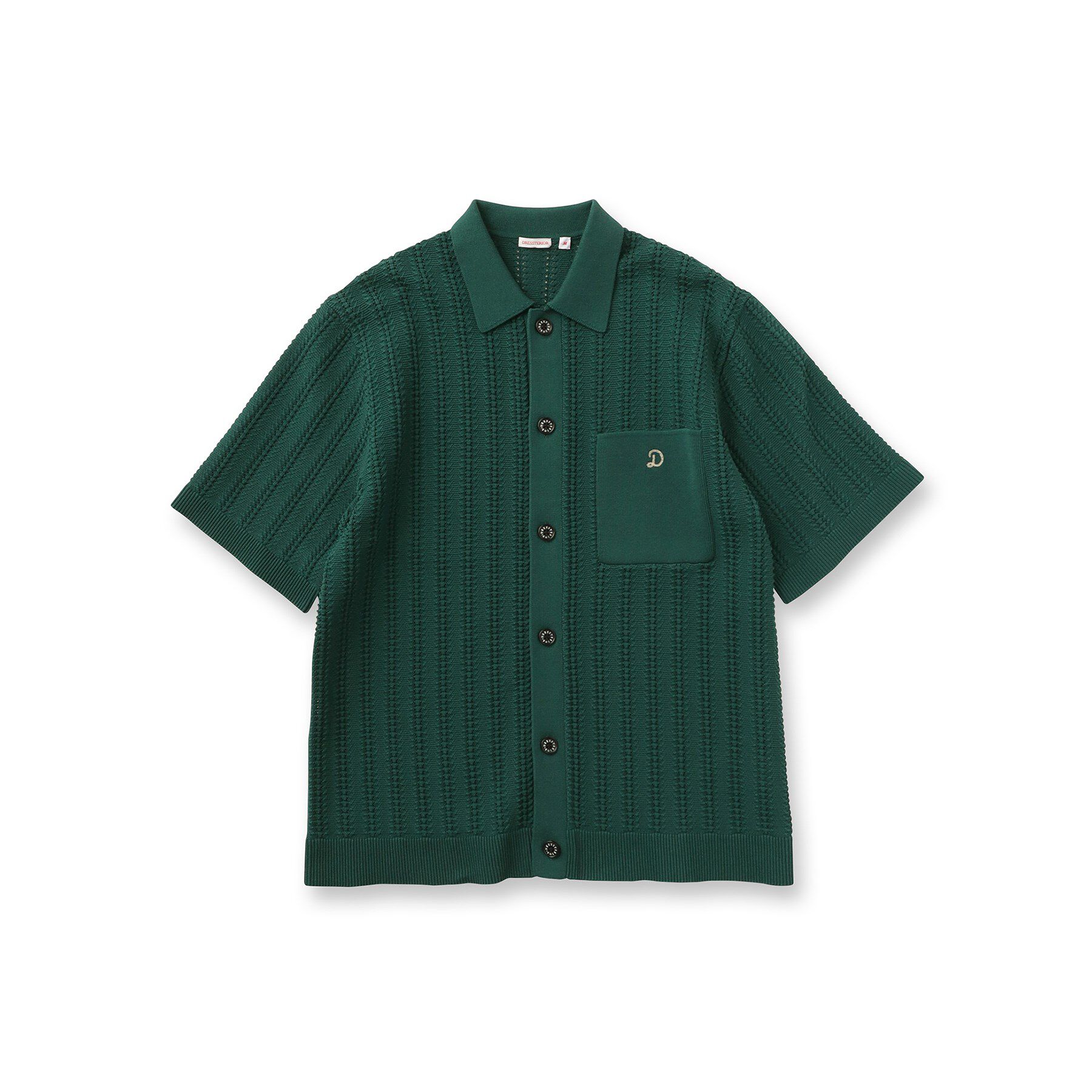 DRESSTERIOR「【Safari5月号掲載】オーガニックコットン キューバニットシャツ」|ニット・セーター|