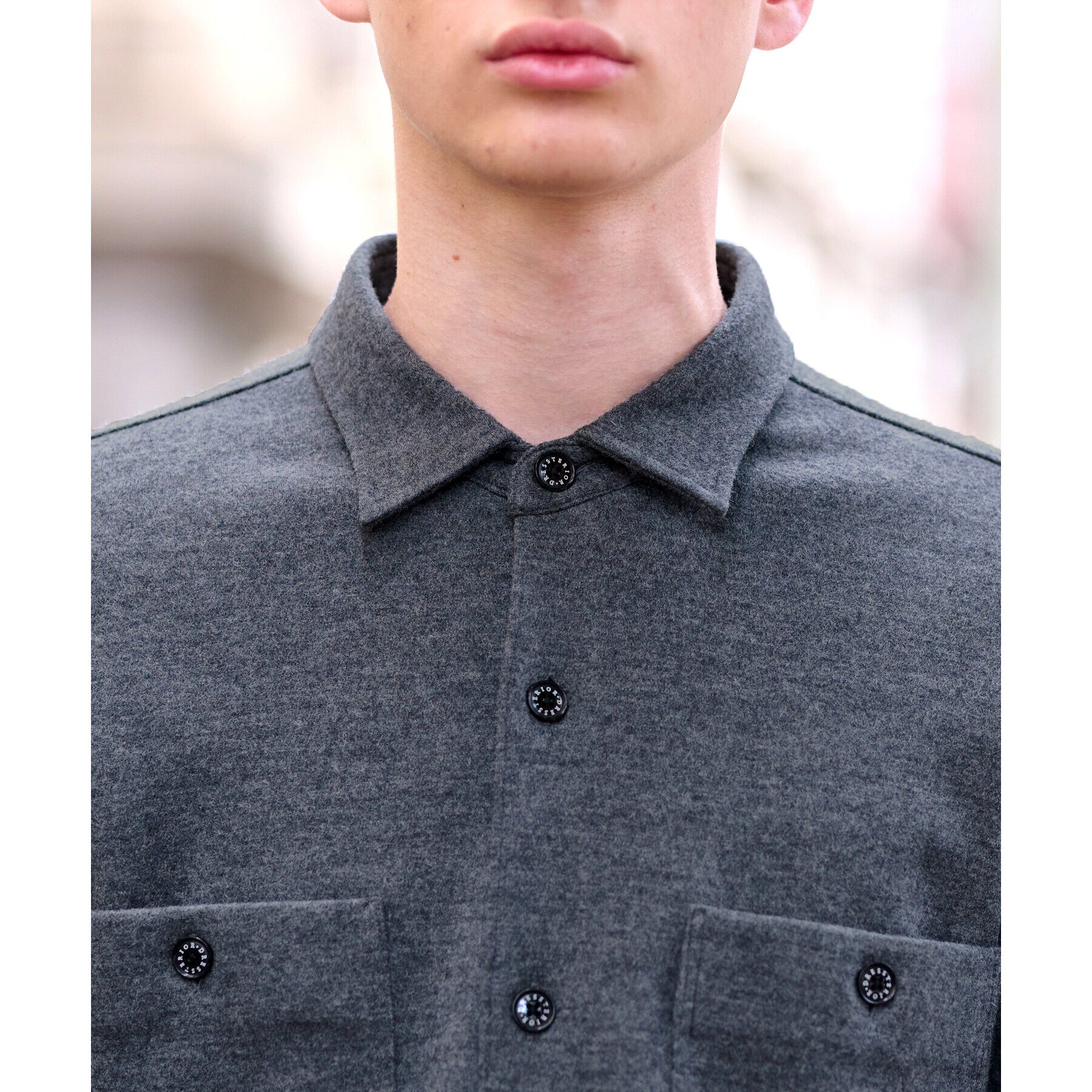 DRESSTERIOR「ニットソーシャツ」|シャツ・ブラウス|