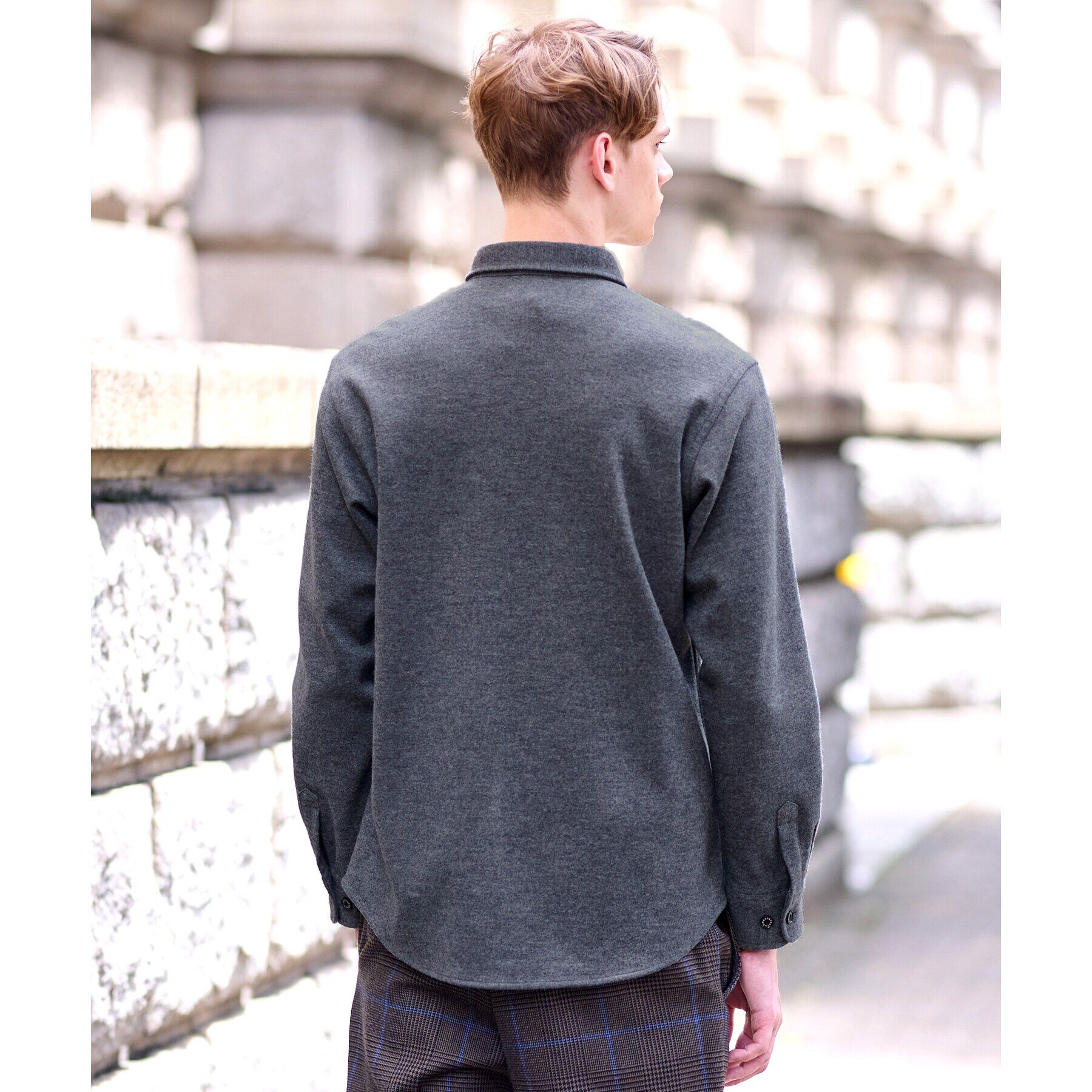 DRESSTERIOR「ニットソーシャツ」|シャツ・ブラウス|