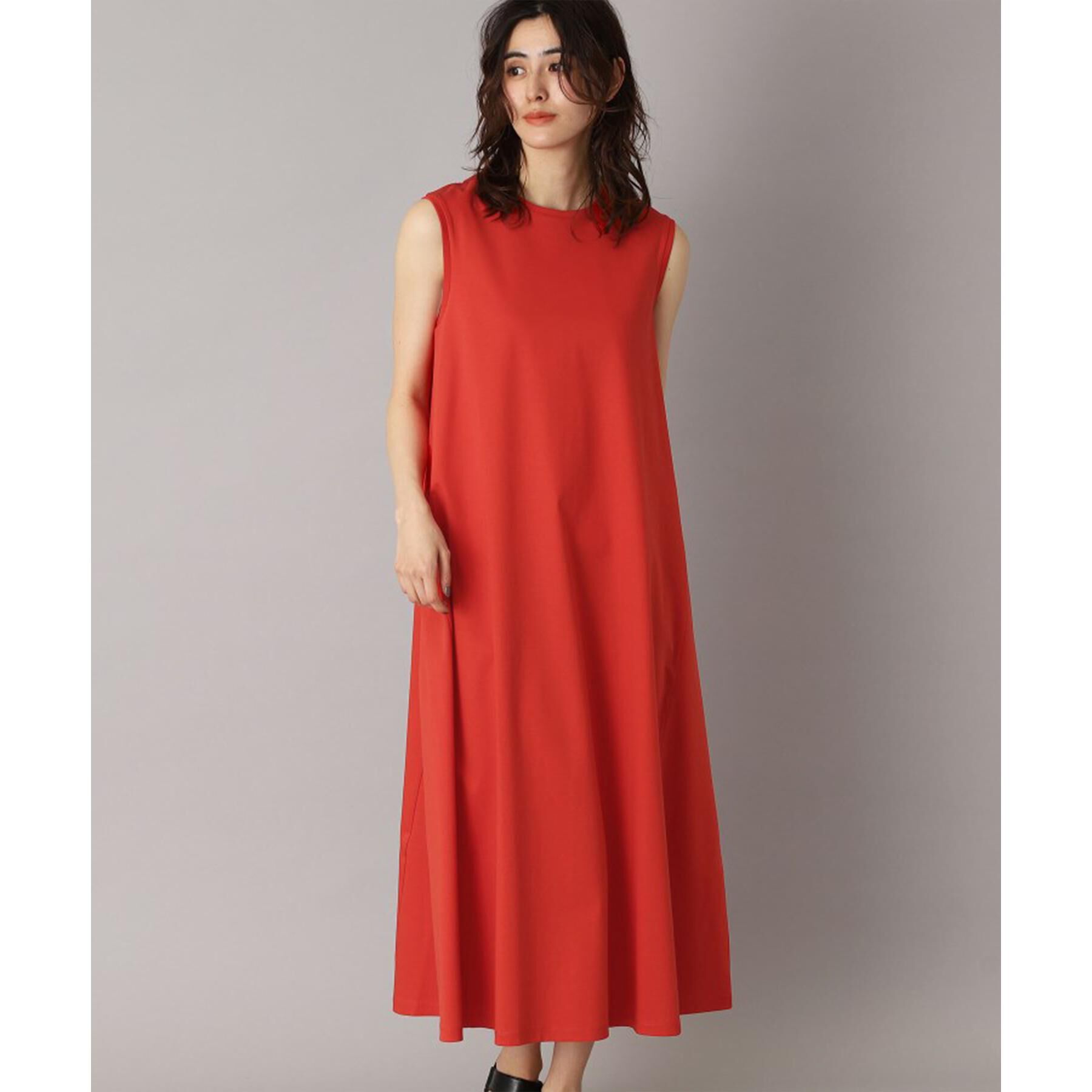 DRESSTERIOR「【ポケットあり/接触冷感/抗菌防臭/消臭】アイスクリアコットンワンピース」|ワンピース|