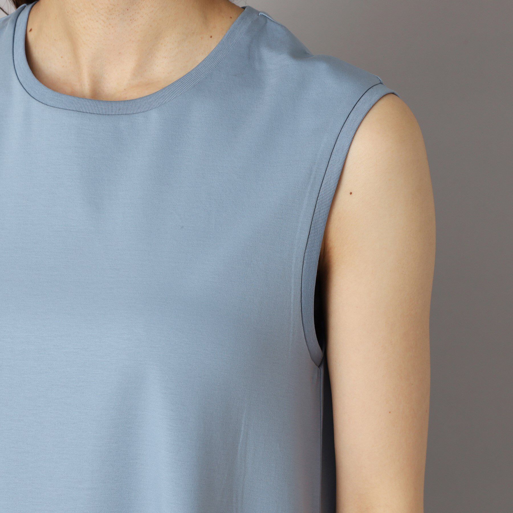 DRESSTERIOR「【ポケットあり/接触冷感/抗菌防臭/消臭】アイスクリアコットンワンピース」|ワンピース|