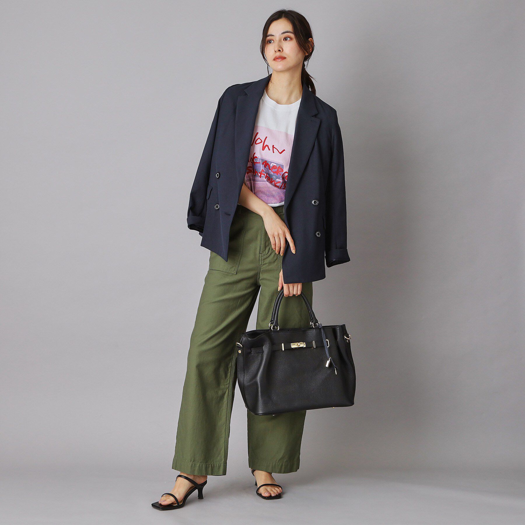 DRESSTERIOR「MILOS（ミロス）金具付きトートバッグ」|トートバッグ|