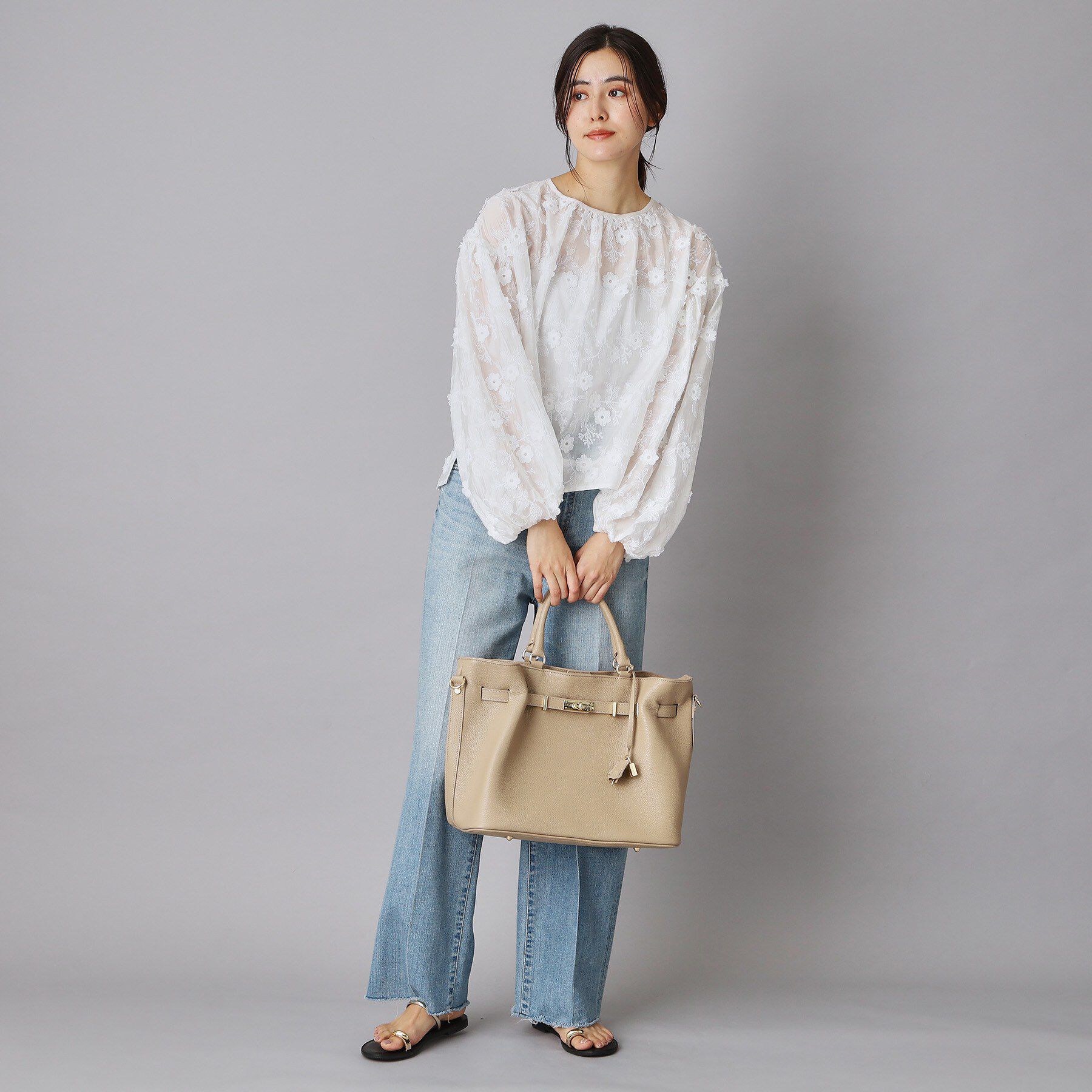 DRESSTERIOR「MILOS（ミロス）金具付きトートバッグ」|トートバッグ|