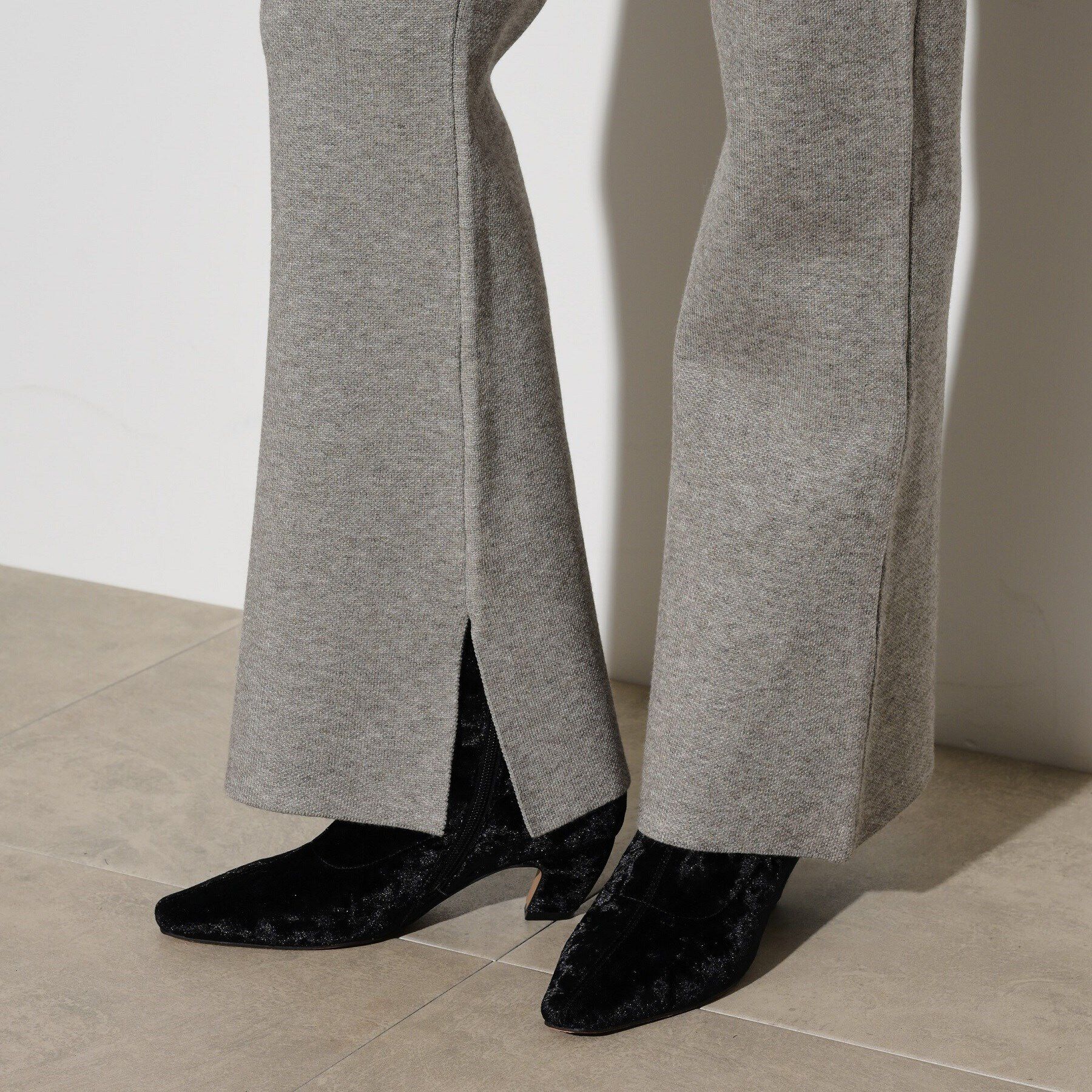 GALLEST「ニットアップスリットパンツ」|その他|