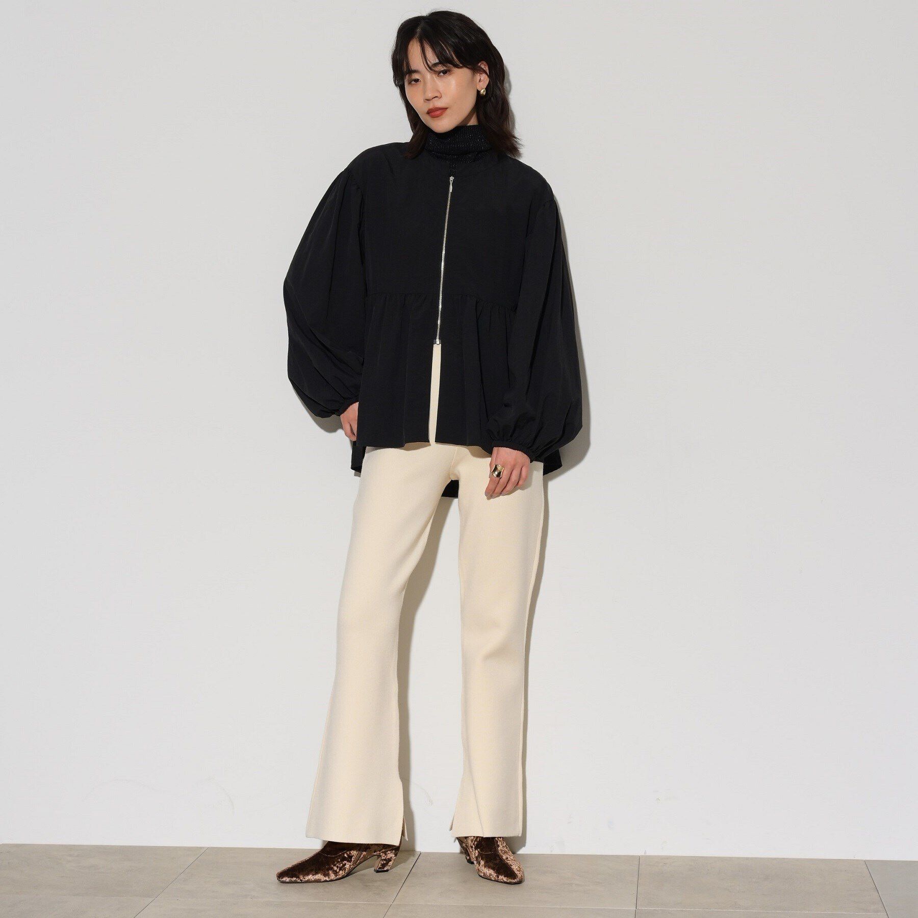 GALLEST「ニットアップスリットパンツ」|その他|