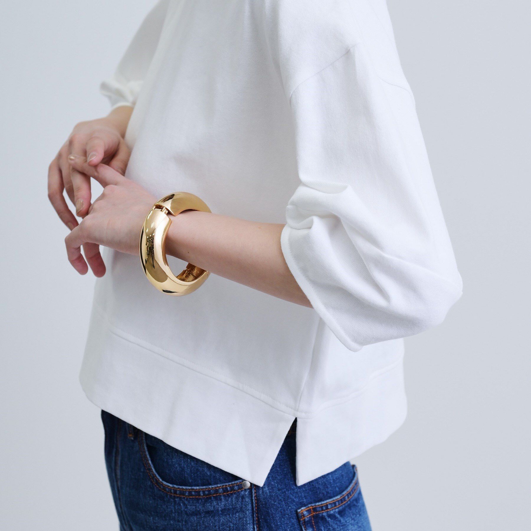 GALLEST「【再入荷】フォルムスリーブカットソー」|Tシャツ・カットソー|