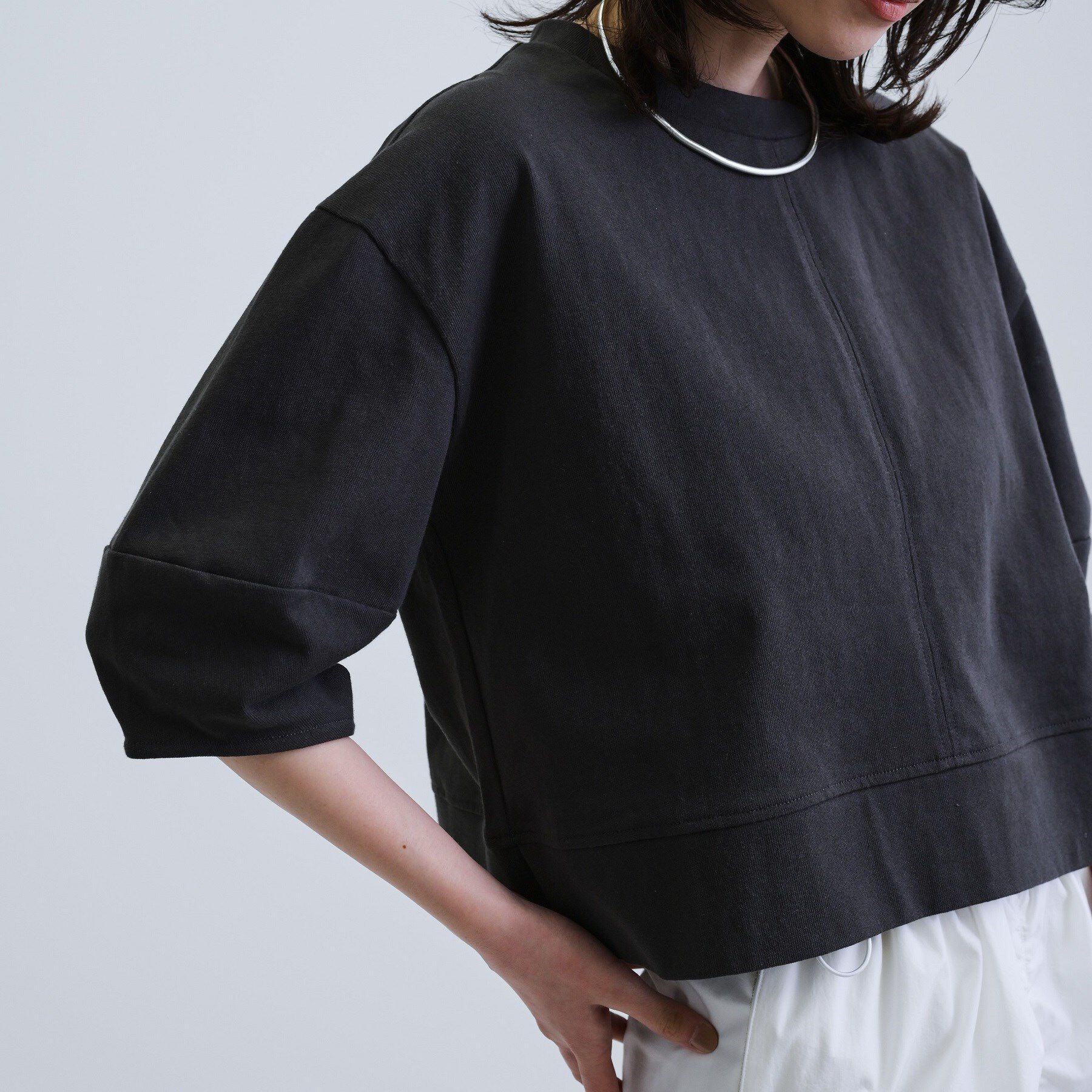 GALLEST「【再入荷】フォルムスリーブカットソー」|Tシャツ・カットソー|