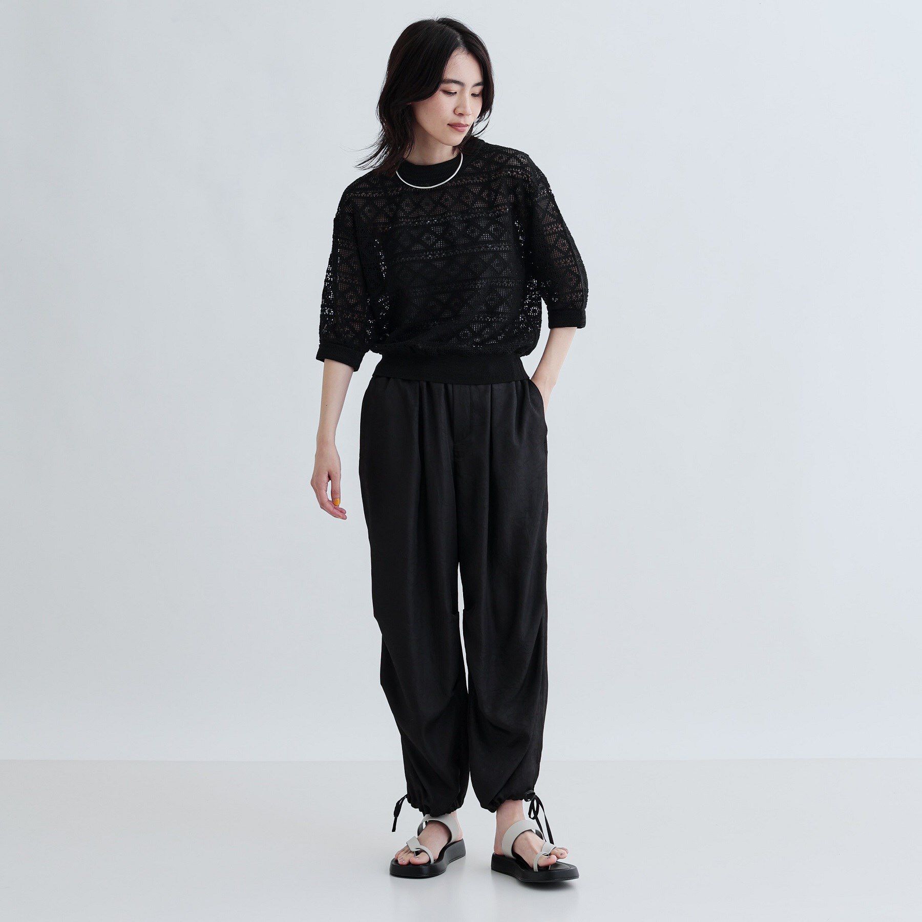 GALLEST「レースプルオーバー」|Tシャツ・カットソー|