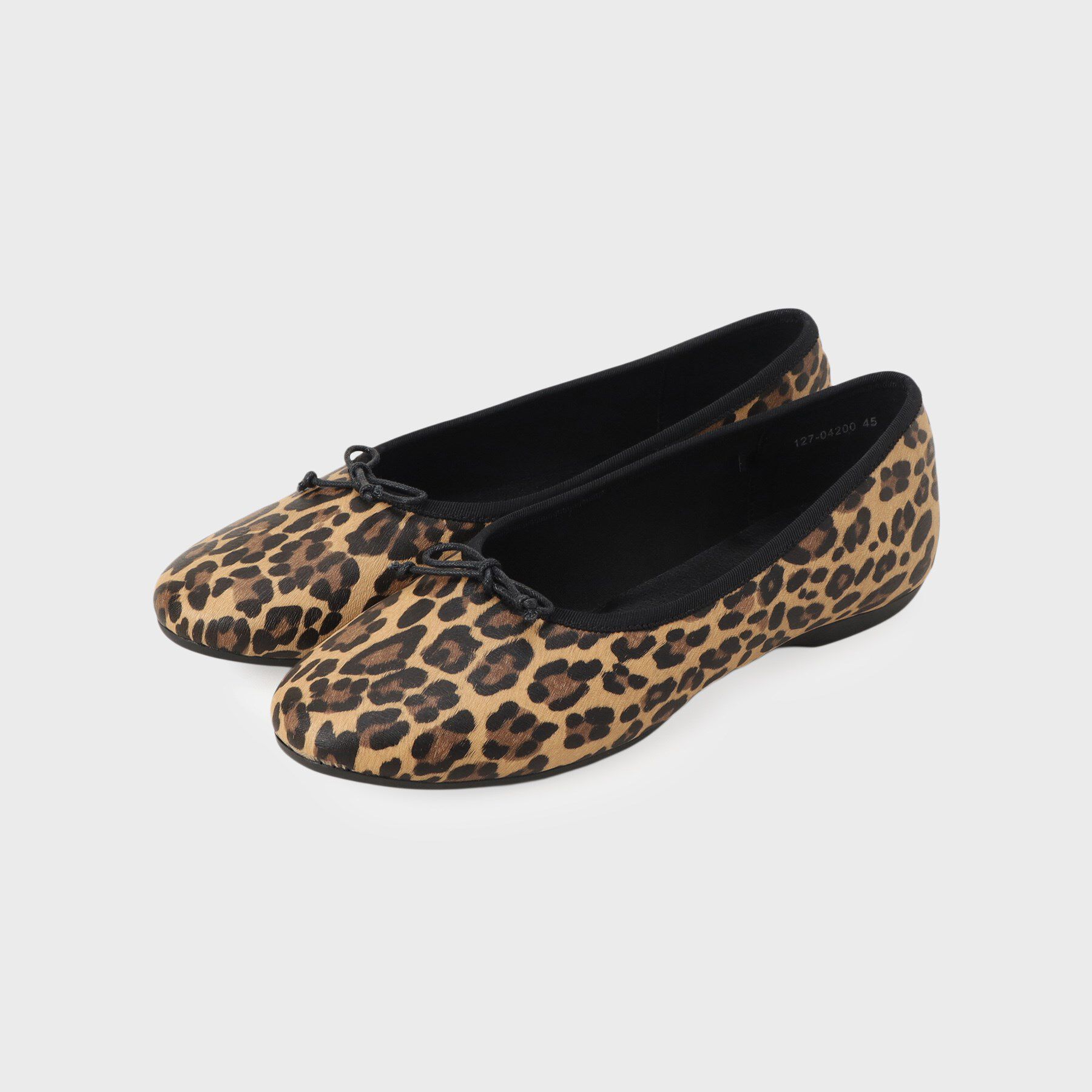 INDIVI「スゴラク バレーシューズ」|その他|モカブラウン(142