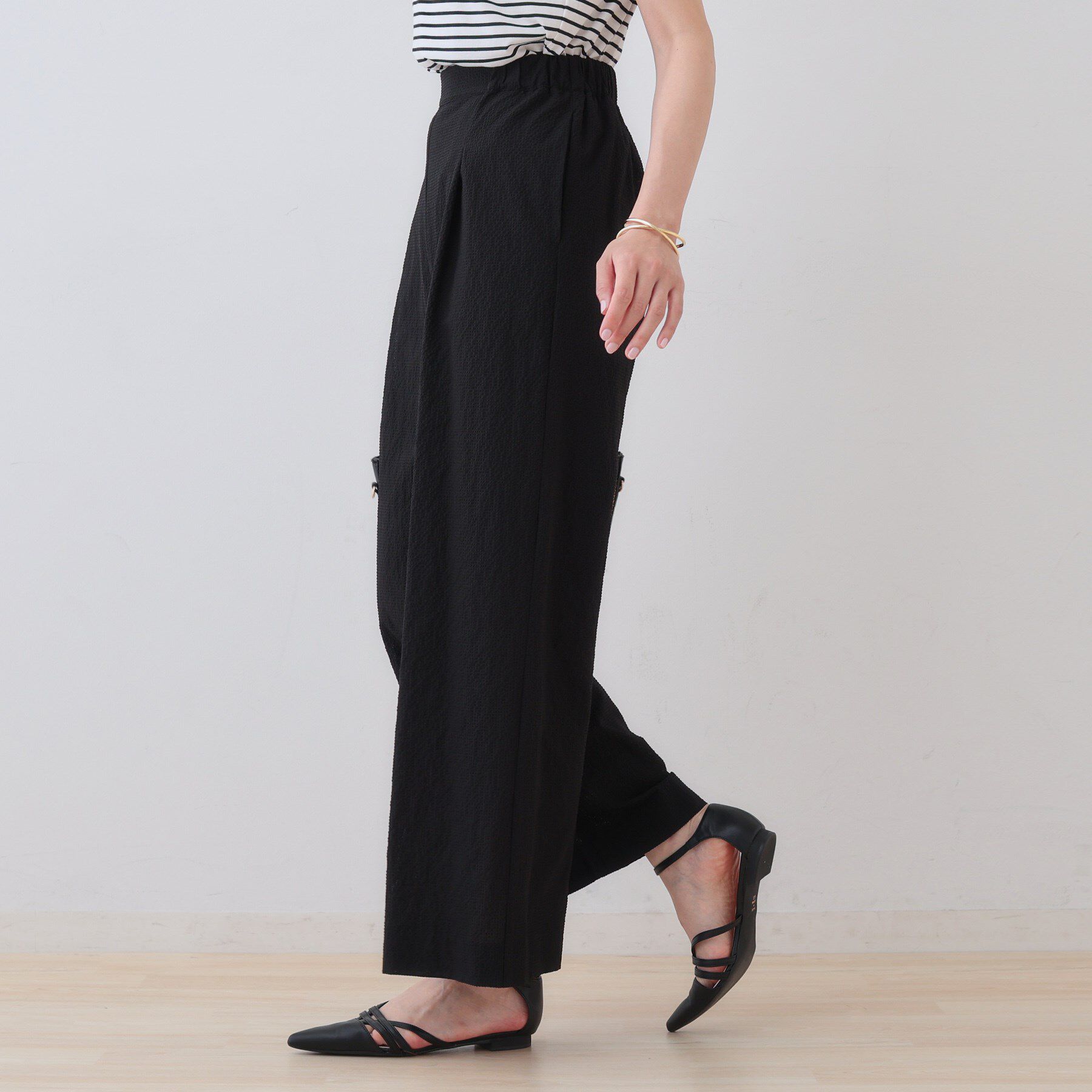 INDIVI「【SETUP可能／涼しい】リラックスパンツ」|その他|