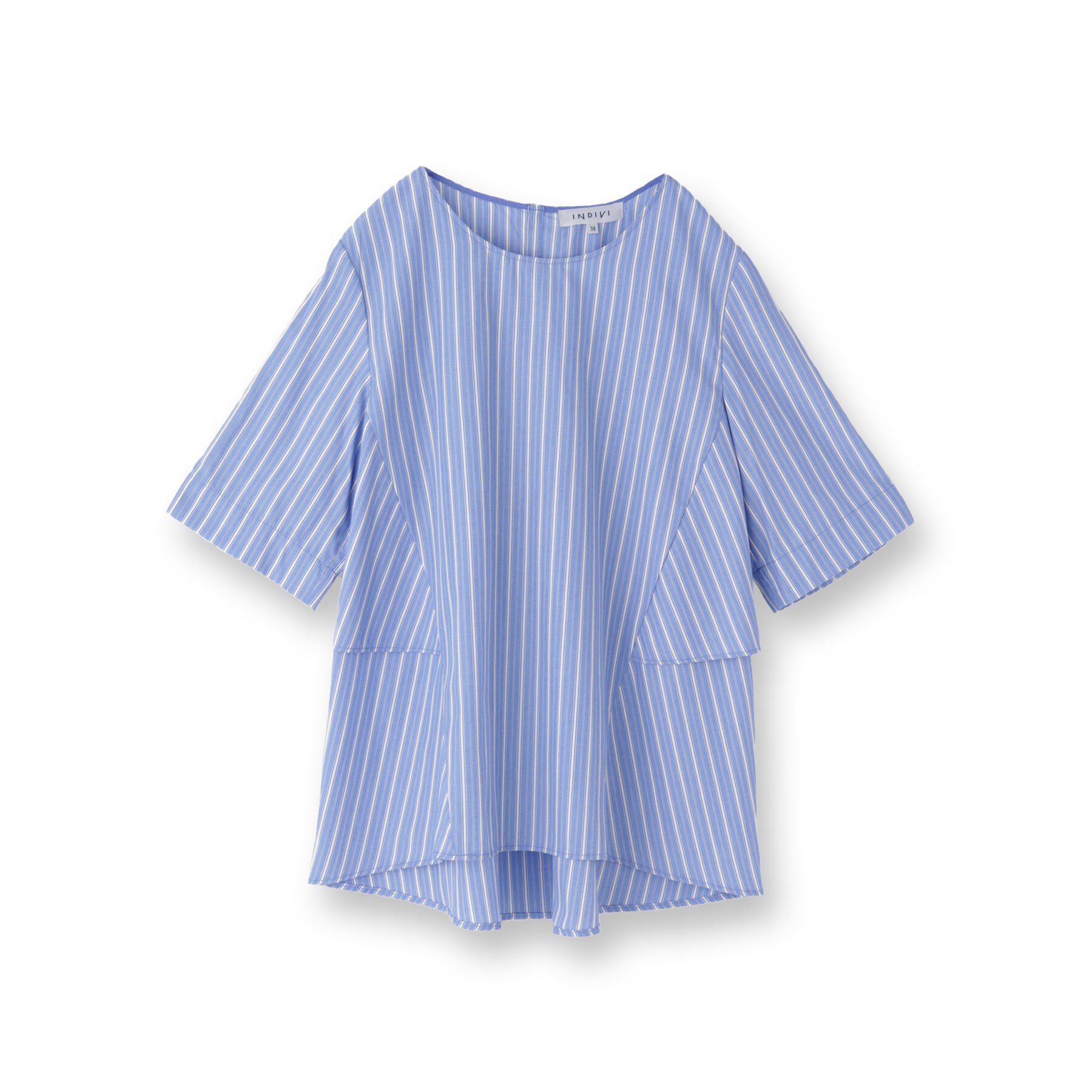 INDIVI「【UVケア】バックデザインブラウス」|シャツ・ブラウス|