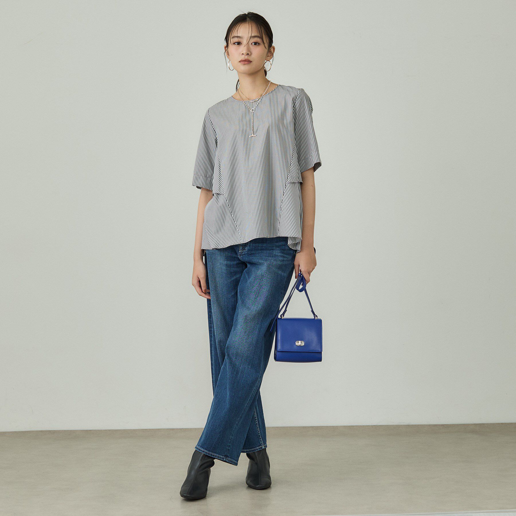 INDIVI「【UVケア】バックデザインブラウス」|シャツ・ブラウス|