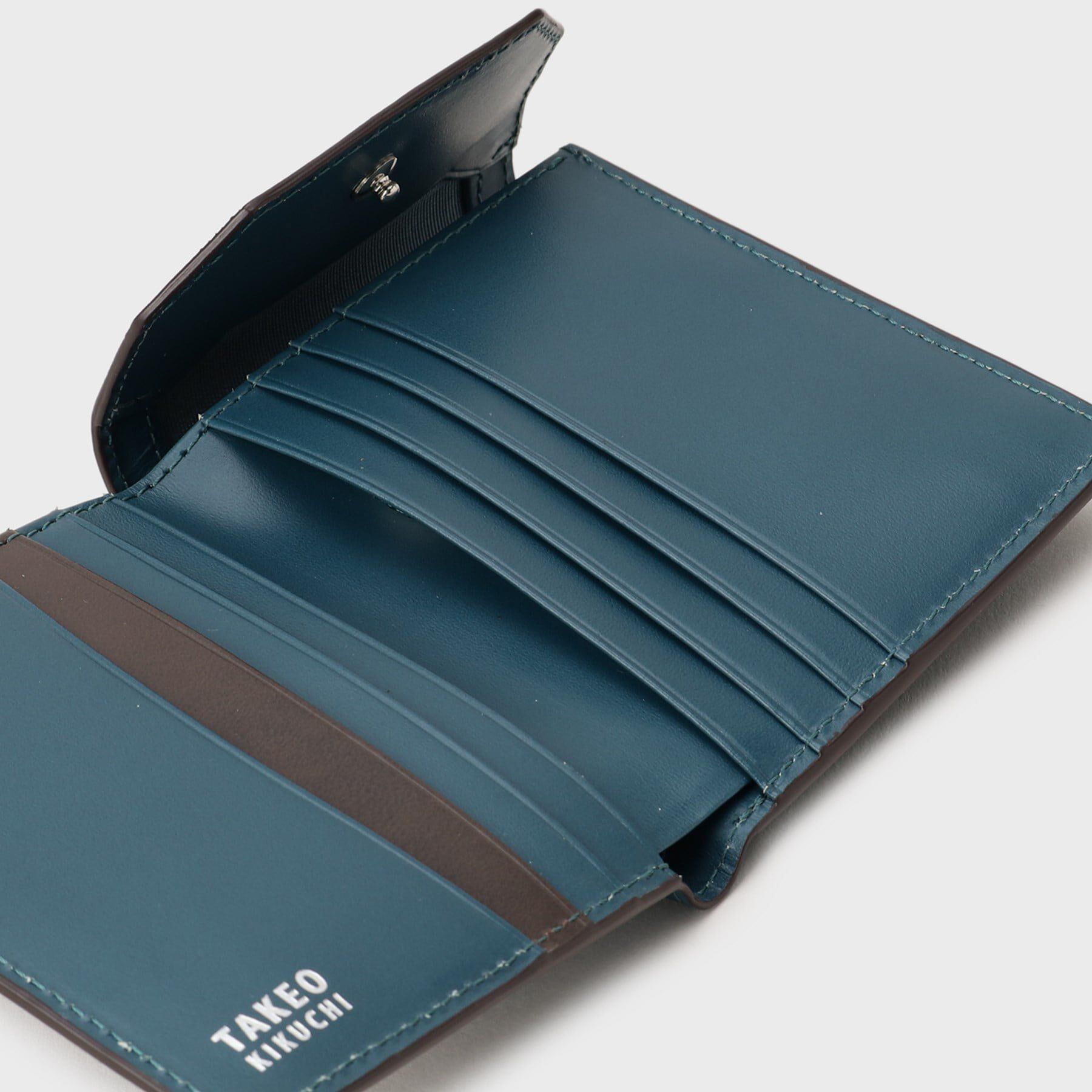 TAKEO KIKUCHI「【NEW レザーリップルシリーズ】 コンパクトウォレット」|財布|