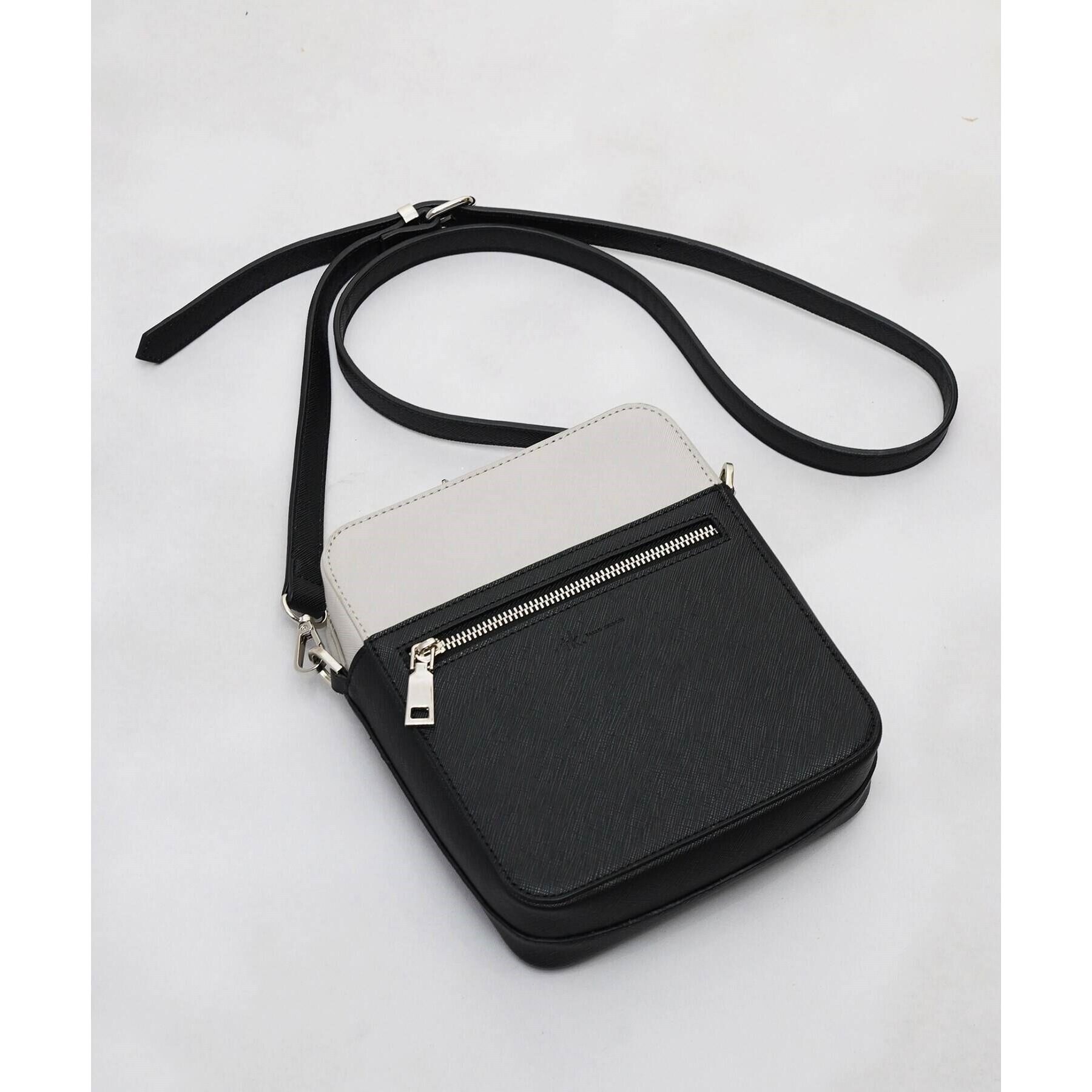 tk.TAKEO KIKUCHI「バイカラースクエアボックスショルダーバッグ」|ショルダー・メッセンジャー|ﾗｲﾄﾍﾞｰｼﾞｭ(551)