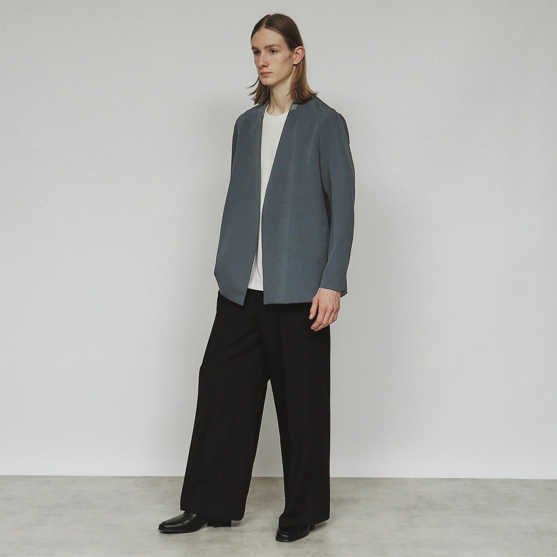 tk.TAKEO KIKUCHI「360度ストレッチノーカラージャケット」|ノーカラージャケット|