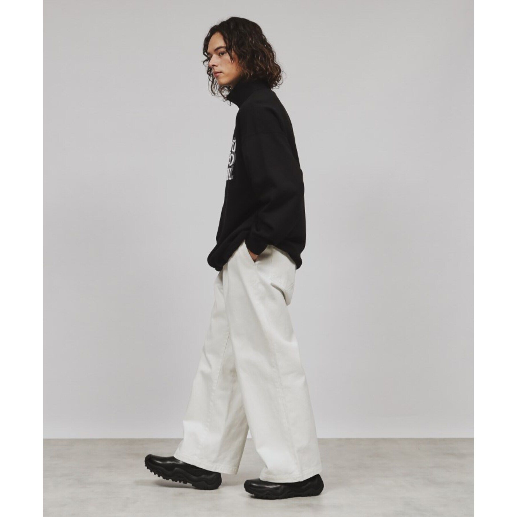 tk.TAKEO KIKUCHI「【WEB限定】ヴィンテージライクワイドデニムパンツ」|デニム|