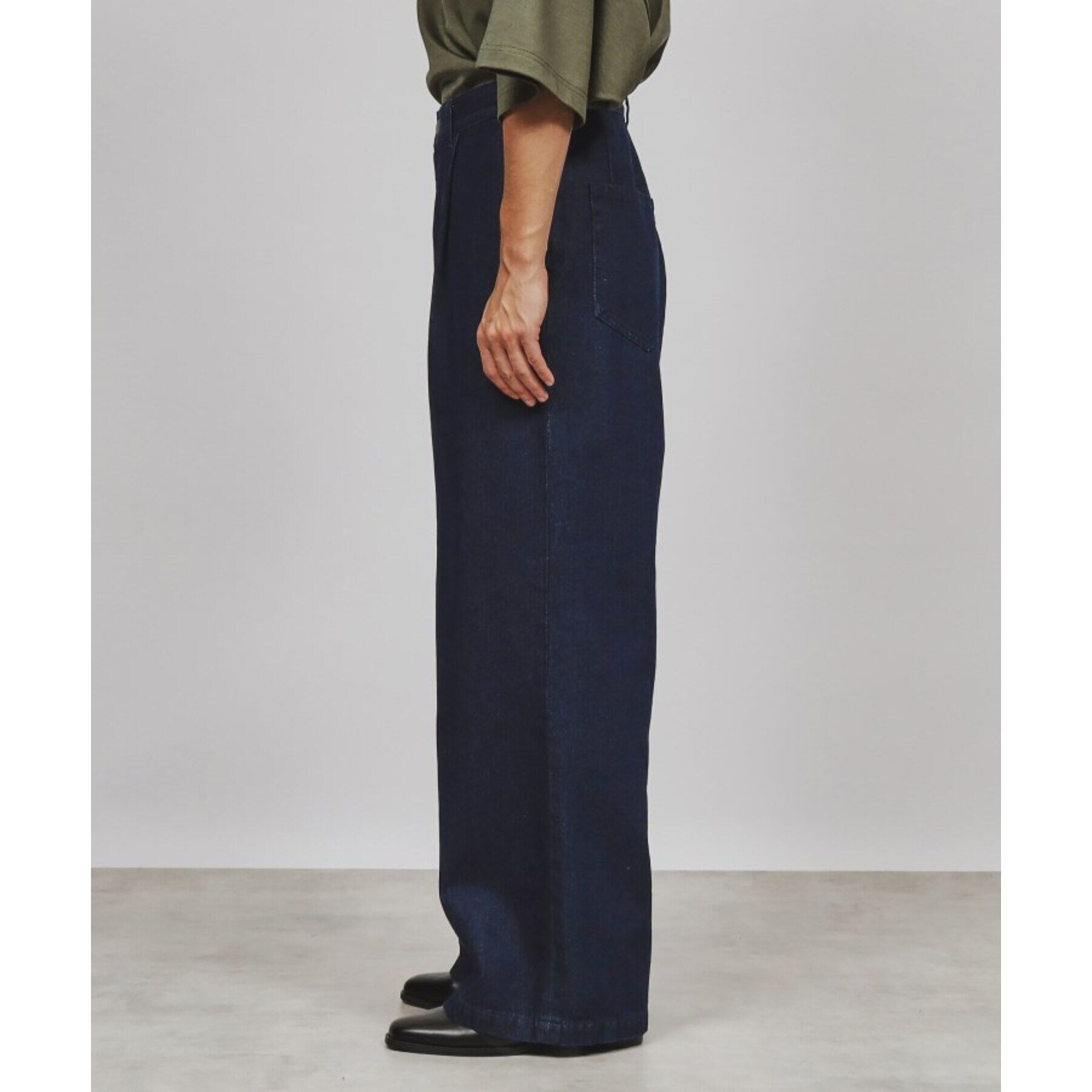 tk.TAKEO KIKUCHI「【WEB限定】ヴィンテージライクワイドデニムパンツ」|デニム|