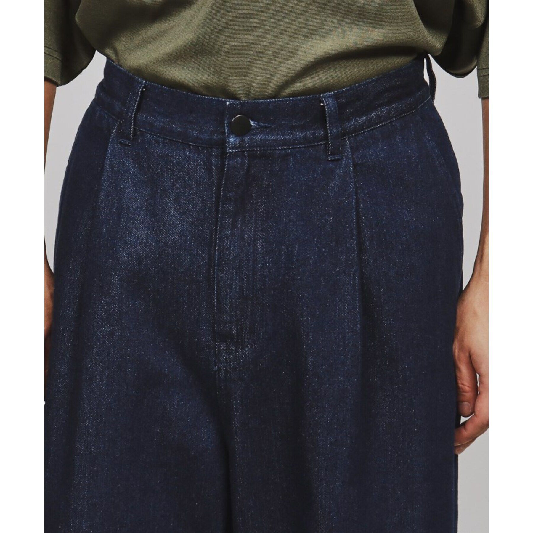 tk.TAKEO KIKUCHI「【WEB限定】ヴィンテージライクワイドデニムパンツ」|デニム|