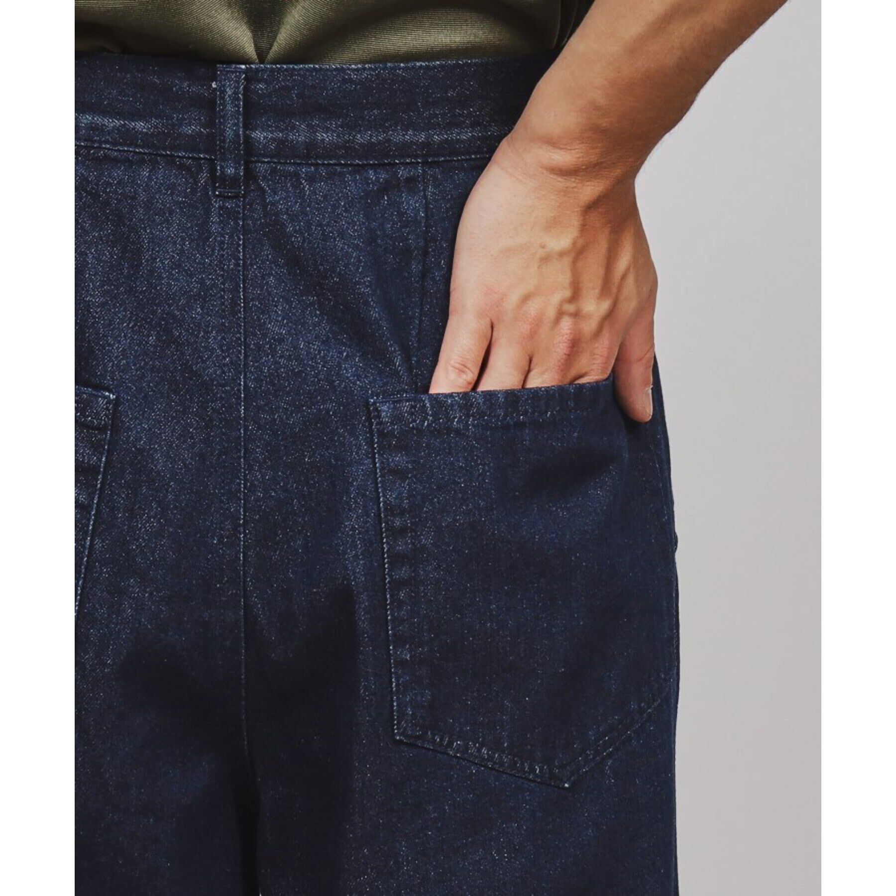 tk.TAKEO KIKUCHI「【WEB限定】ヴィンテージライクワイドデニムパンツ」|デニム|