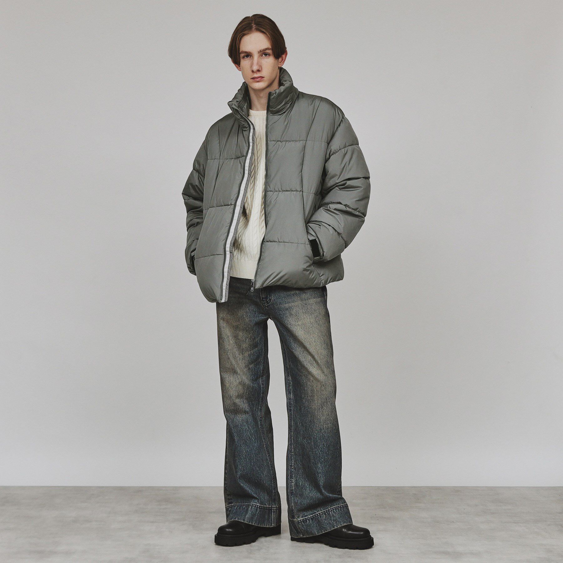 tk.TAKEO KIKUCHI「【機能性中綿】FLARE BALL（R）パテッドブルゾン」|ブルゾン・スタジャン|