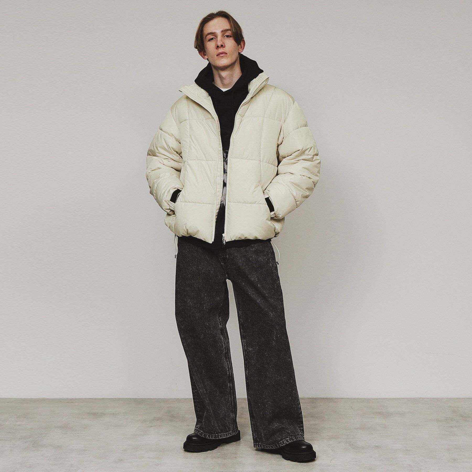 tk.TAKEO KIKUCHI「【機能性中綿】FLARE BALL（R）パテッドブルゾン」|ブルゾン・スタジャン|