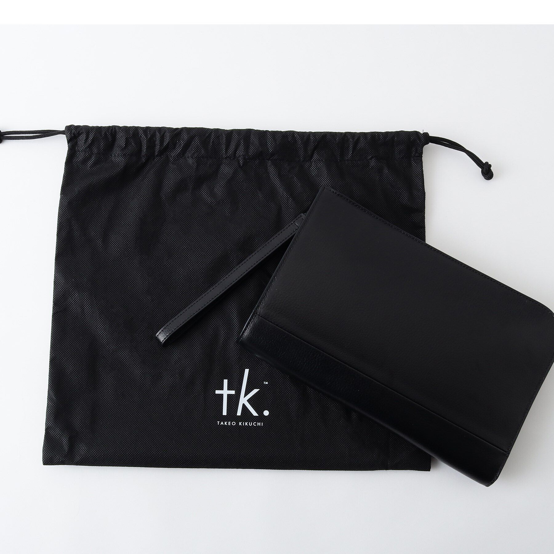 tk.TAKEO KIKUCHI「【冠婚葬祭OK】リアルレザークラッチバッグ」|クラッチバッグ|