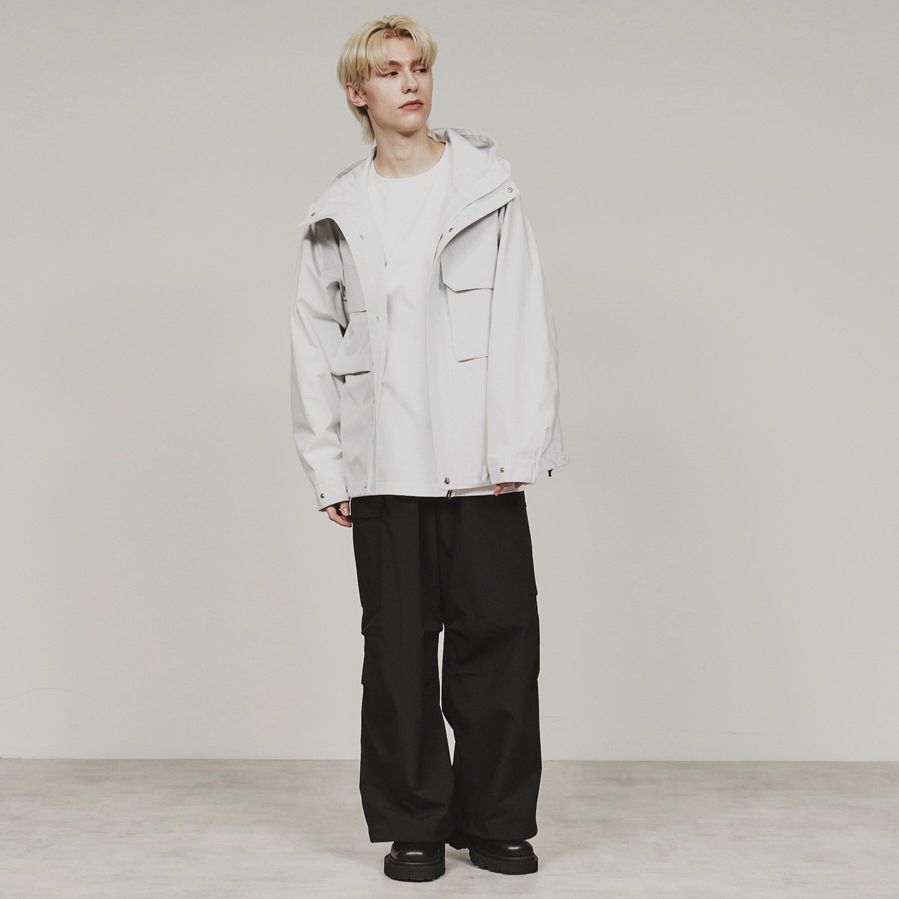 tk.TAKEO KIKUCHI「ポリエステルタフタワイドカーゴパンツ」|その他|