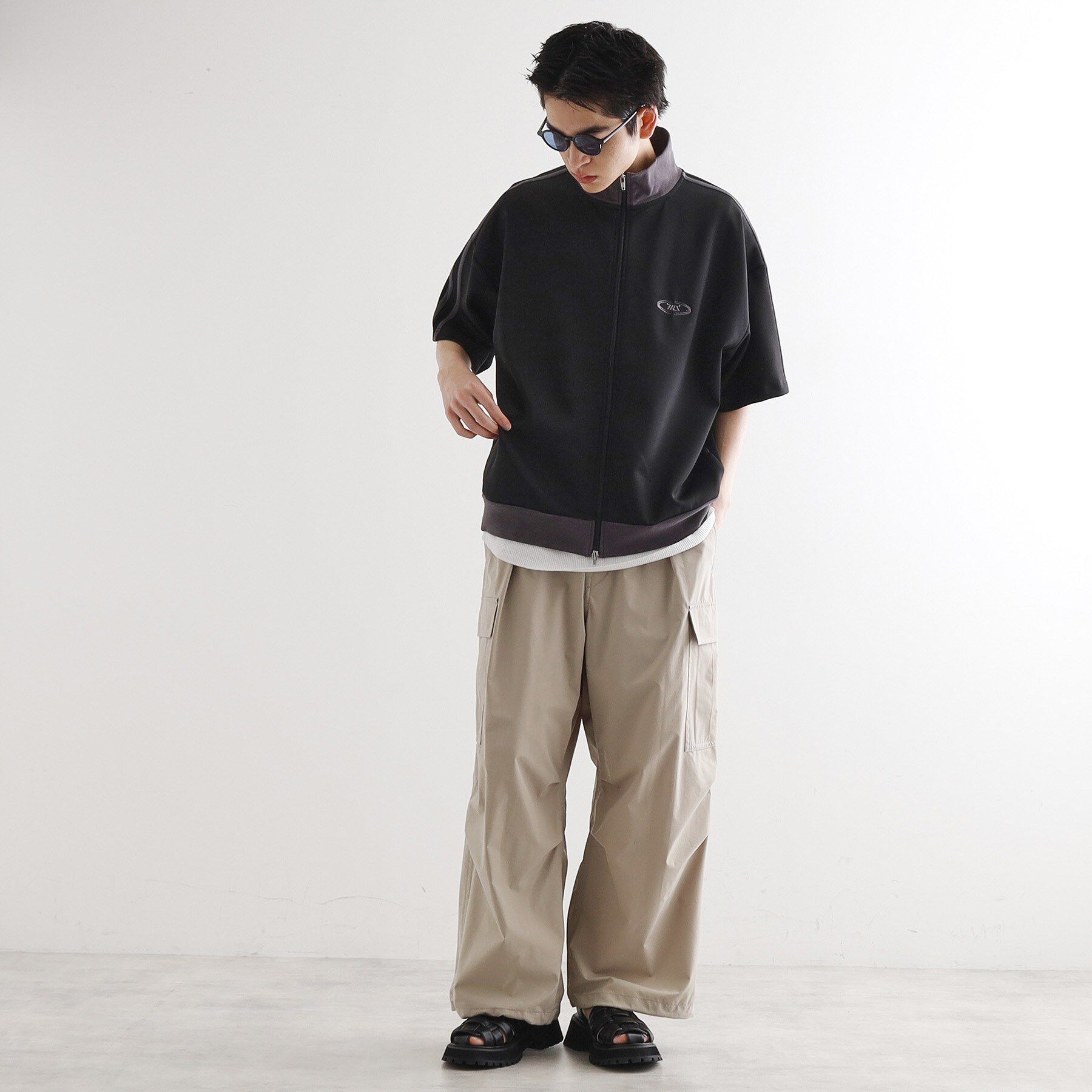 tk.TAKEO KIKUCHI「トラックジャージジャケット」|Tシャツ・カットソー|