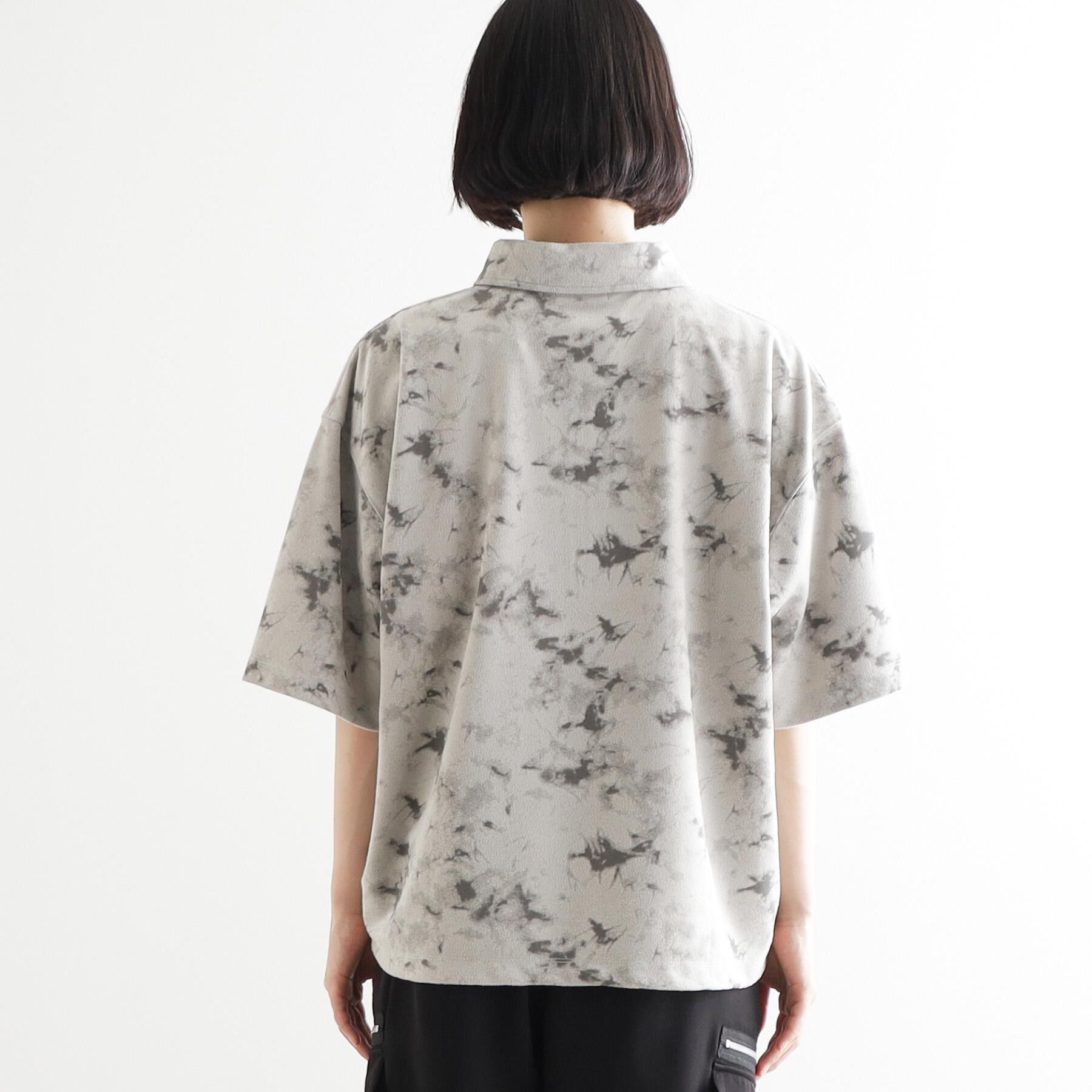 tk.TAKEO KIKUCHI「ヴィンテージライクハーフジップポロシャツ」|ポロシャツ|