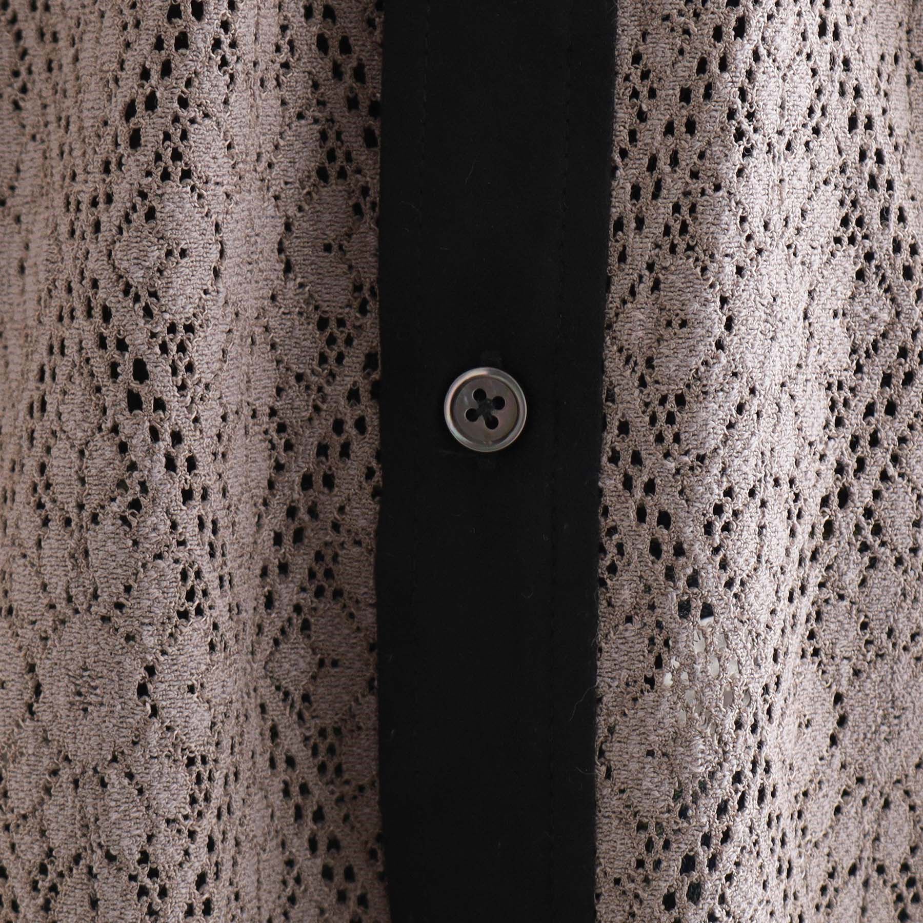 tk.TAKEO KIKUCHI「サマースエードコンビレースシャツ」|シャツ・ブラウス|