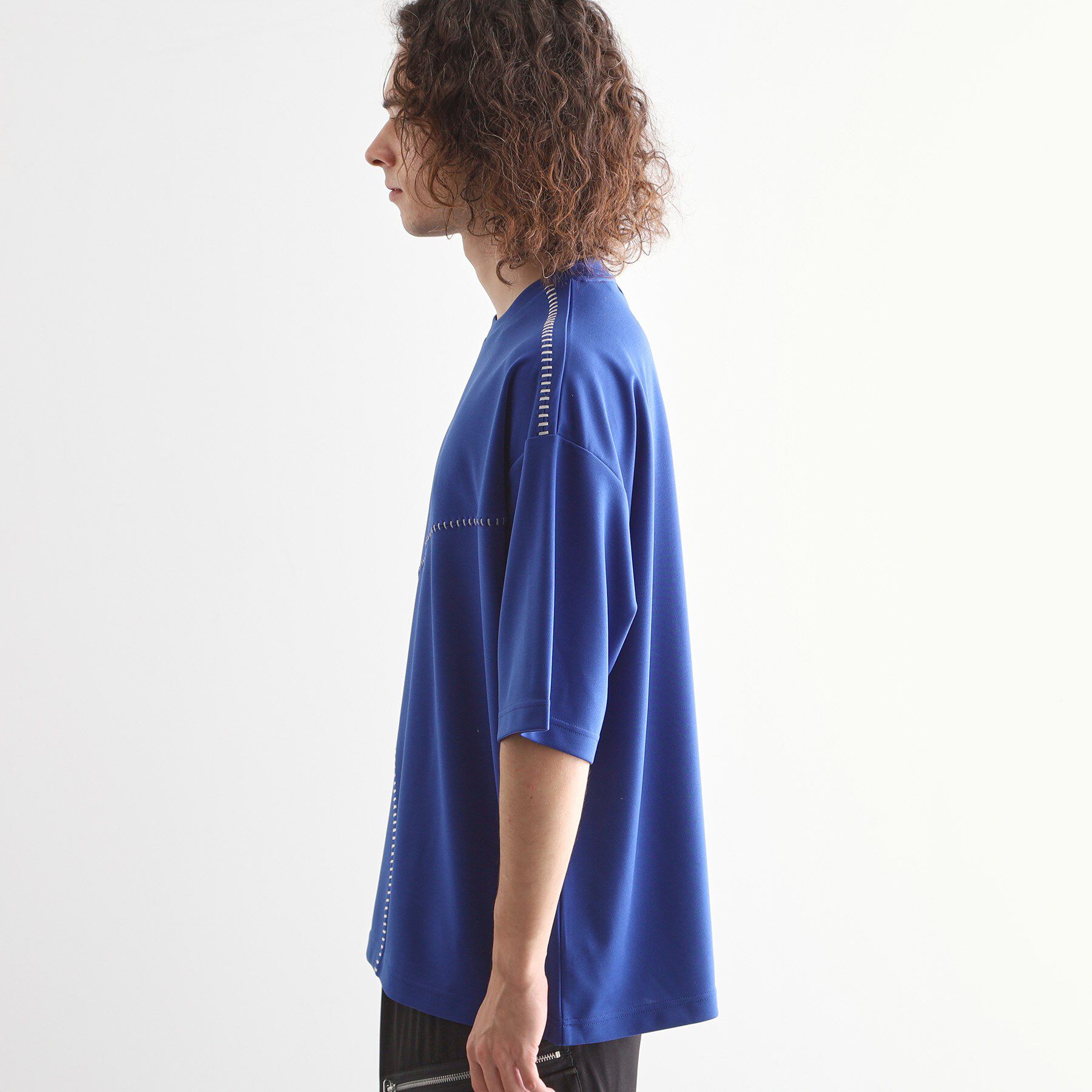 tk.TAKEO KIKUCHI「ハンドステッチスイッチカットソー」|Tシャツ・カットソー|