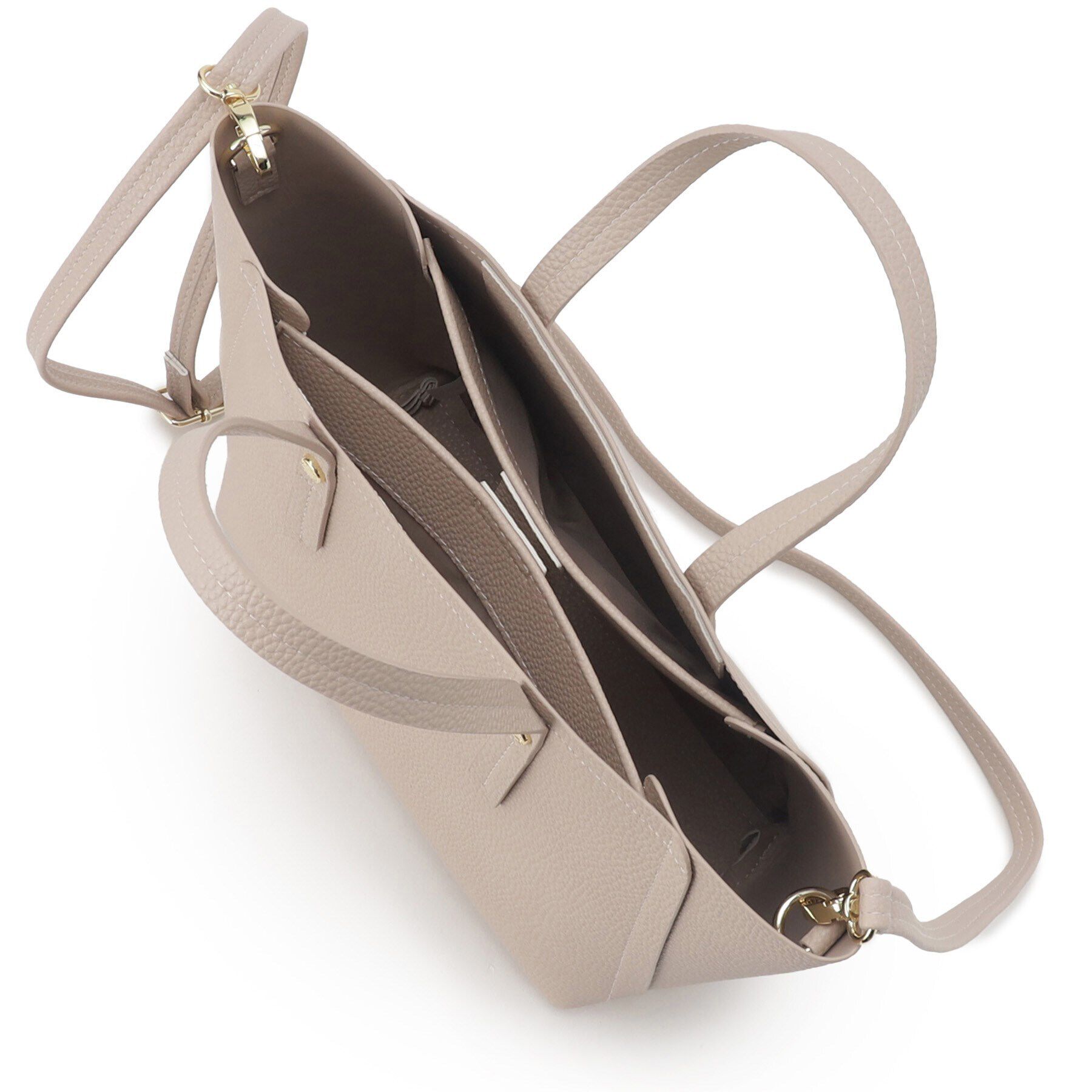 index「【2WAY】フェイクレザーミドルトートバッグ」|トートバッグ|