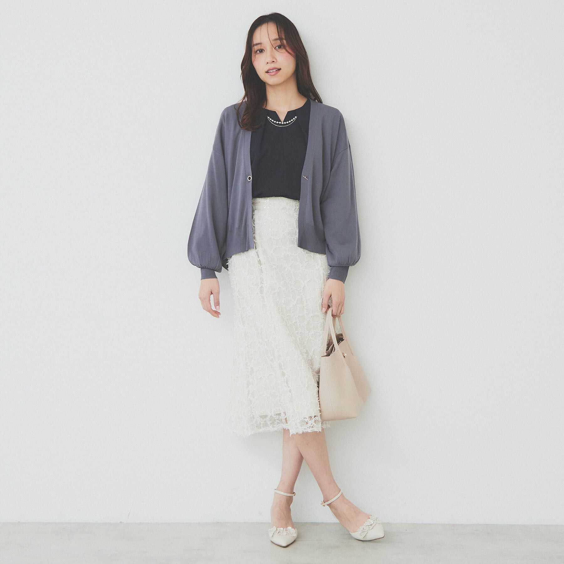 index「リラクシートッパーカーディガン【洗える】」|カーディガン|