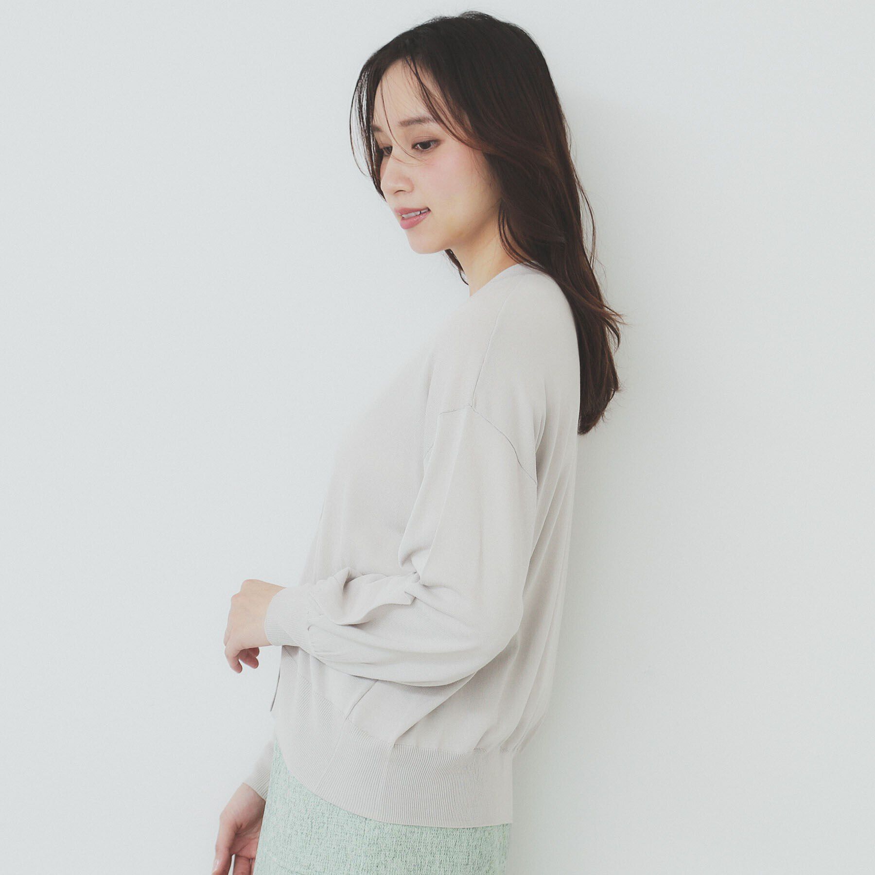 index「リラクシートッパーカーディガン【洗える】」|カーディガン|