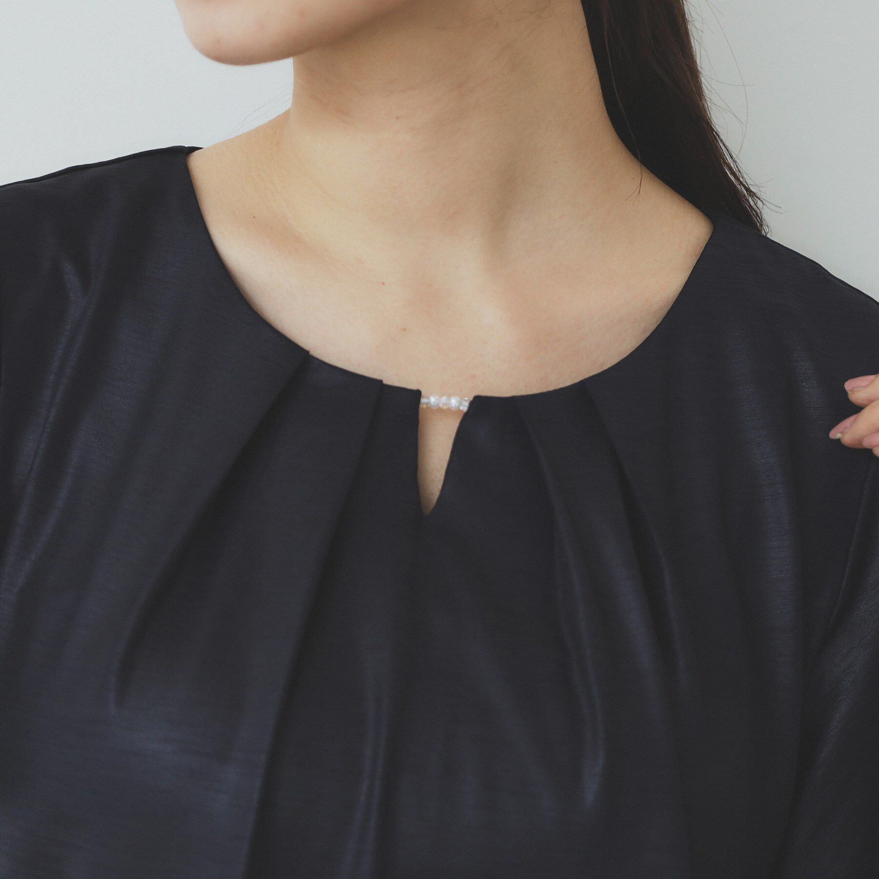 index「ビジュースリットフリルスリーブトップス【洗濯機洗い可】」|Tシャツ・カットソー|