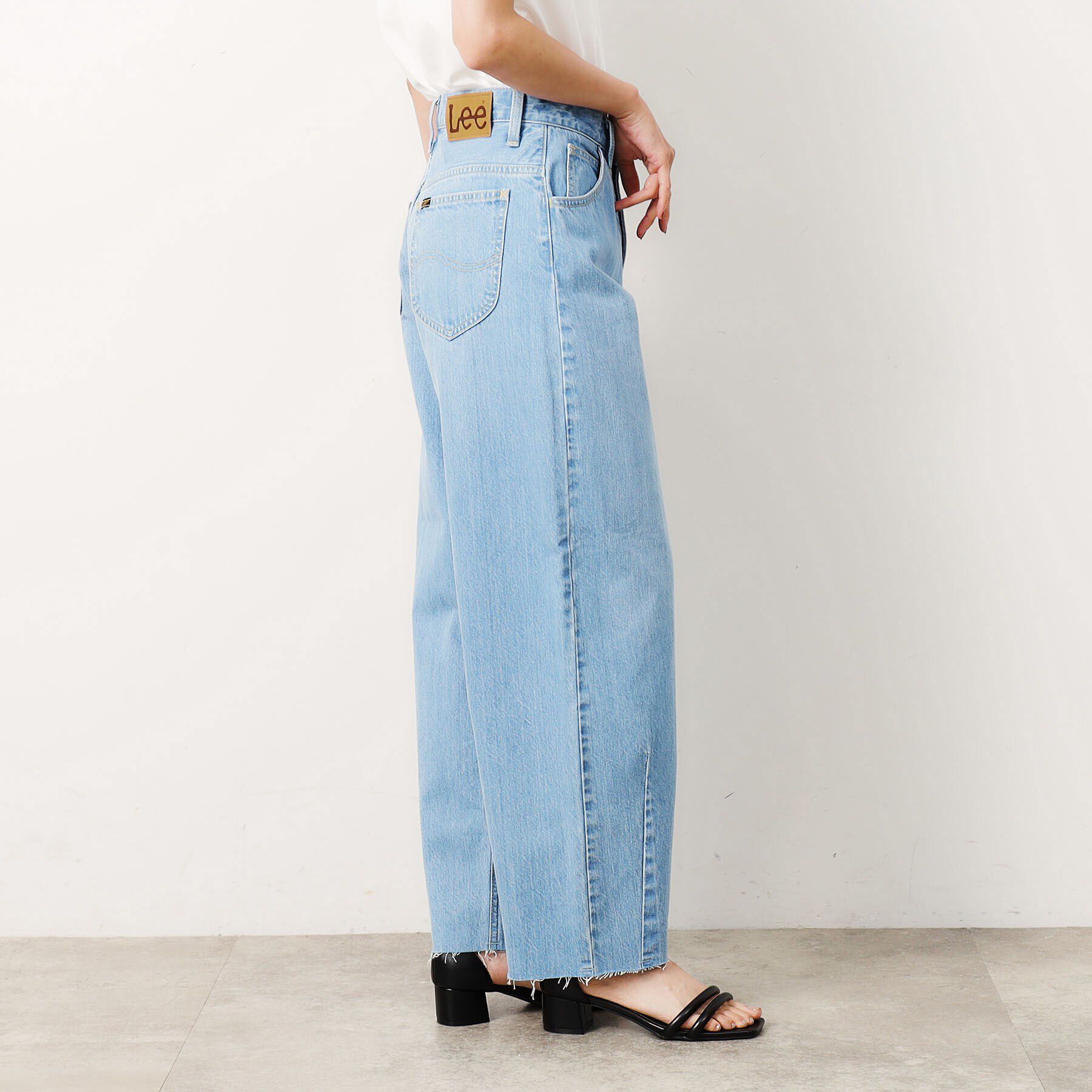 OPAQUE.CLIP「≪Lee別注≫カーブデニムパンツ」|デニム|