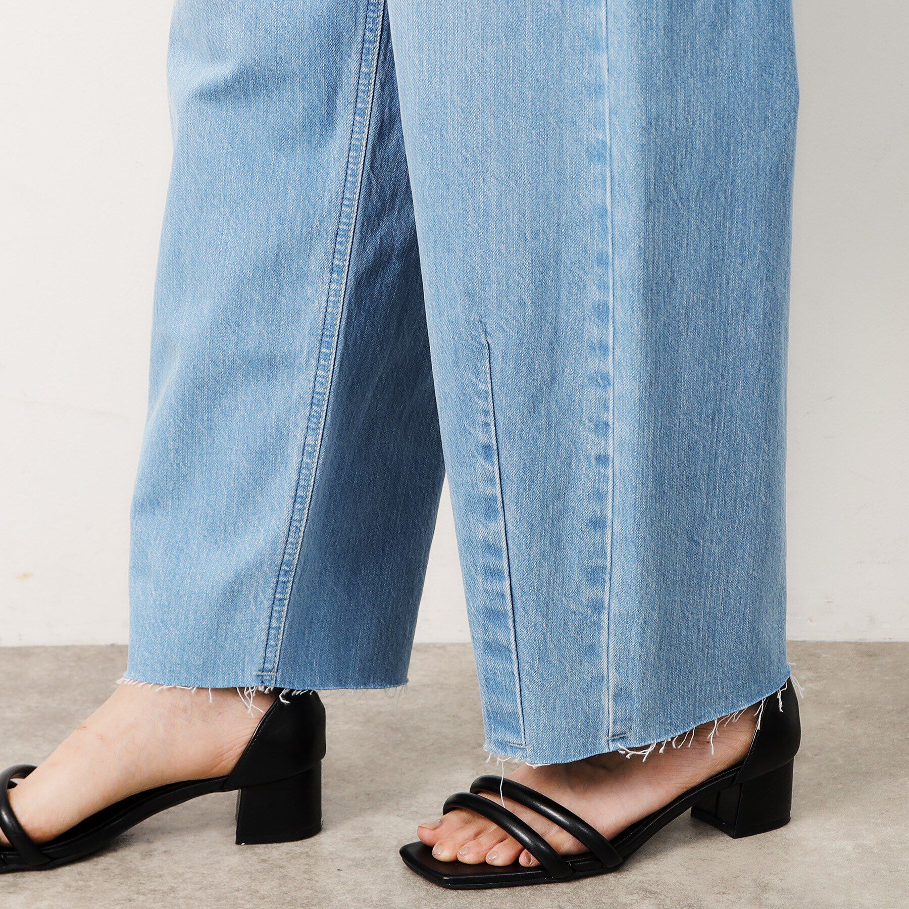 OPAQUE.CLIP「≪Lee別注≫カーブデニムパンツ」|デニム|