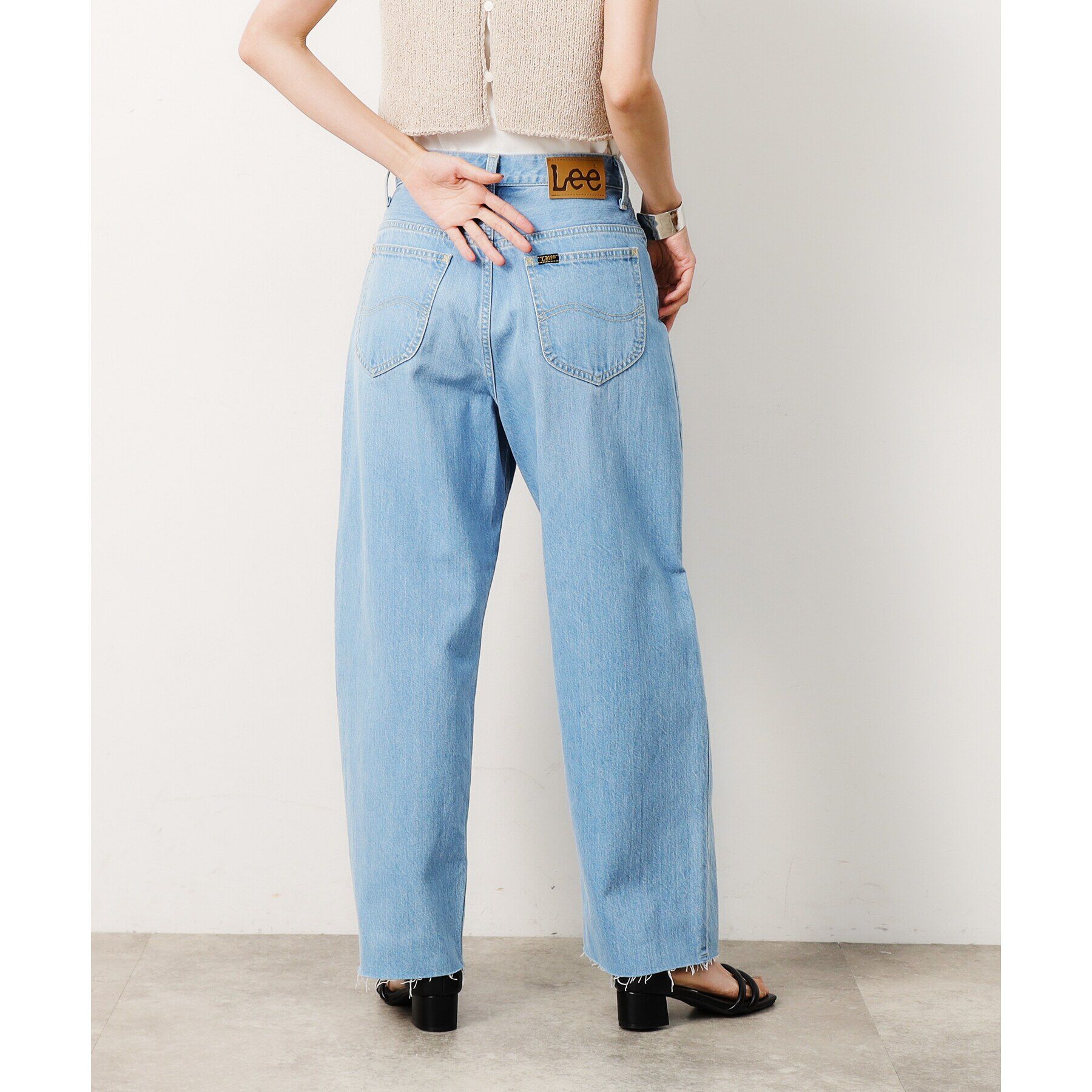 OPAQUE.CLIP「≪Lee別注≫カーブデニムパンツ」|デニム|