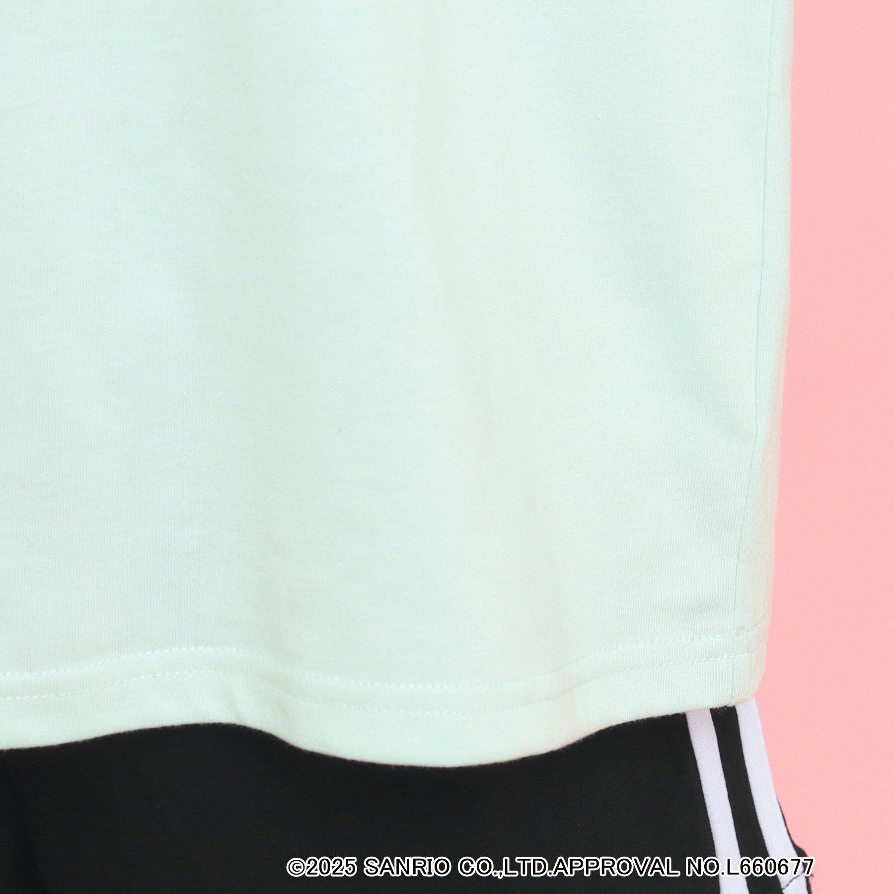 PINK-latte「【サンリオキャラクターズコラボ】バックロゴビッグTシャツ」|Tシャツ・カットソー|