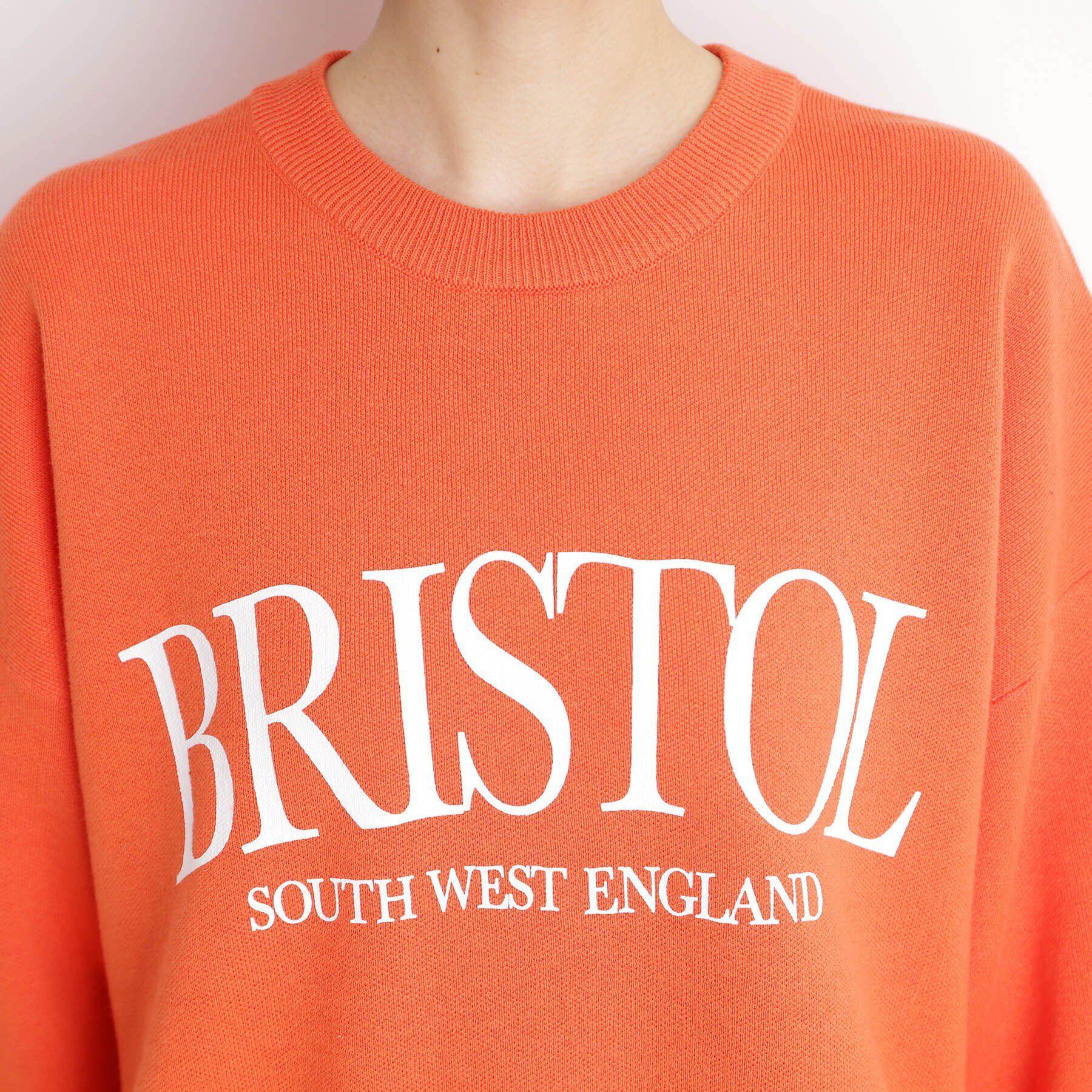 THE SHOP TK「スウェットライクロゴニット」|Tシャツ・カットソー|