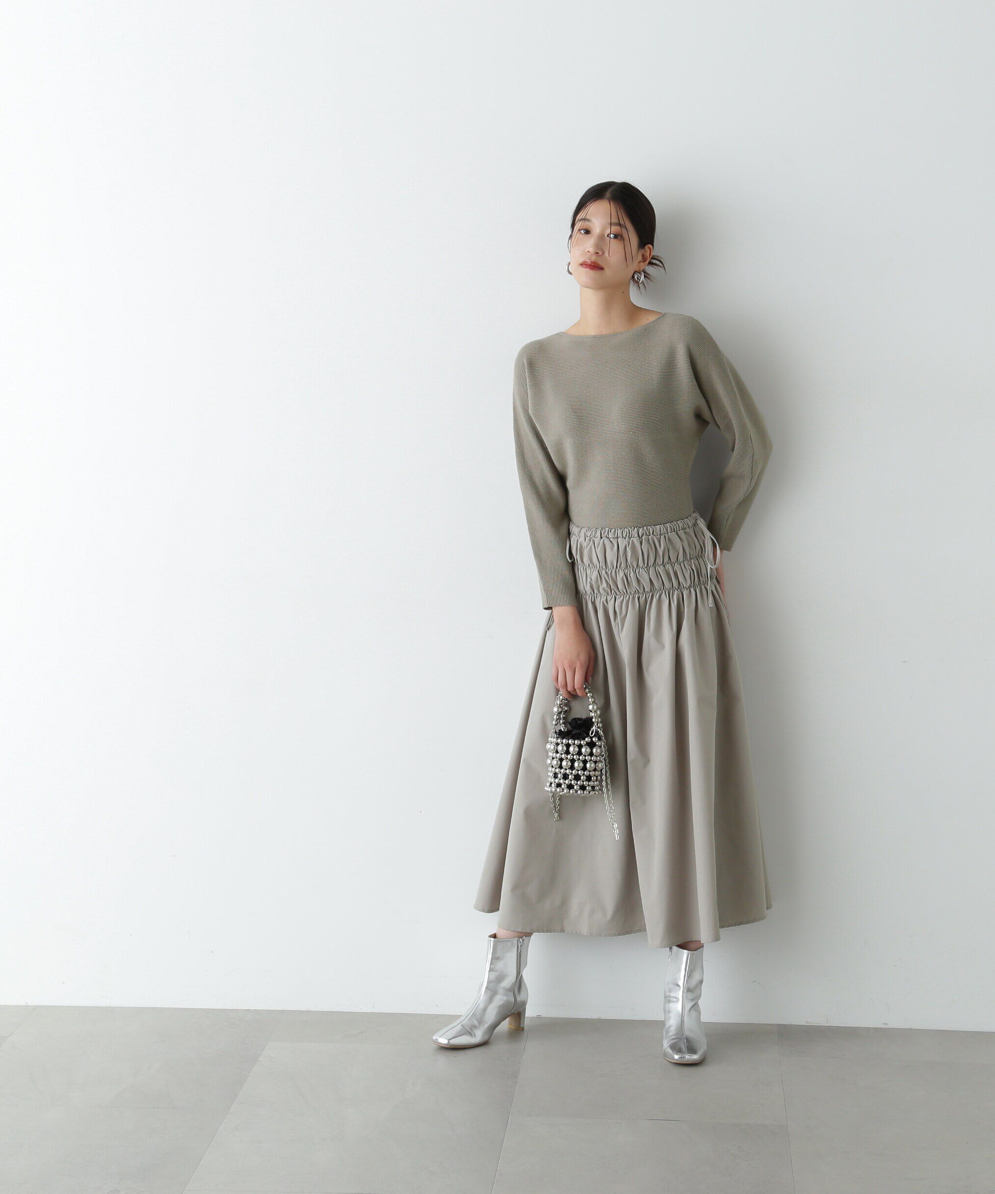  「ドルマンニットドッキングワンピース」|ワンピース|