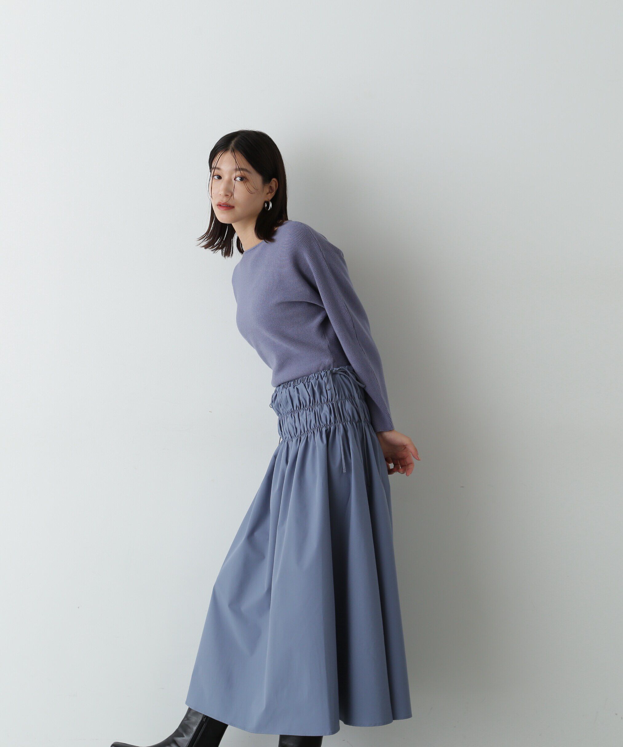  「ドルマンニットドッキングワンピース」|ワンピース|