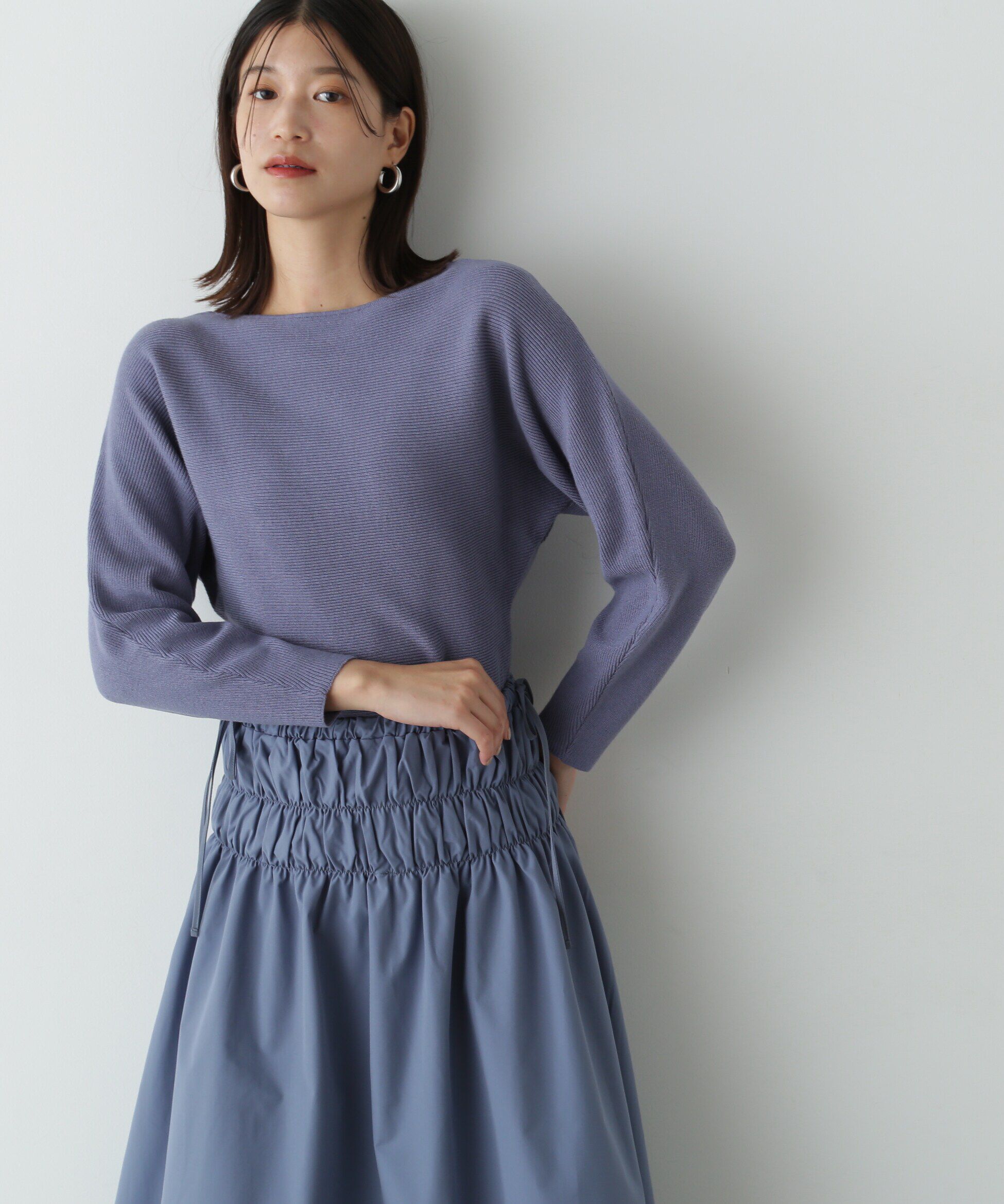  「ドルマンニットドッキングワンピース」|ワンピース|