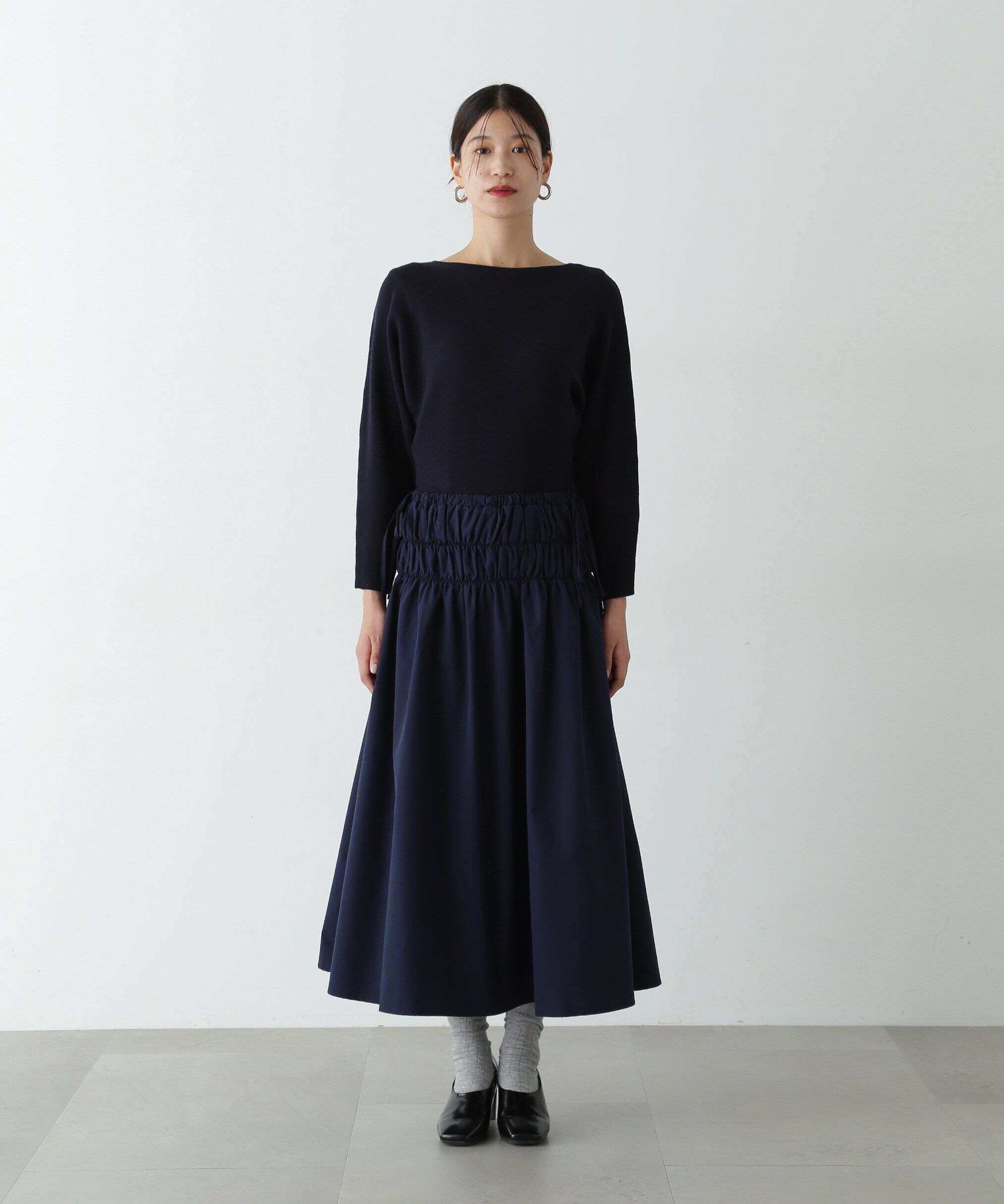  「ドルマンニットドッキングワンピース」|ワンピース|