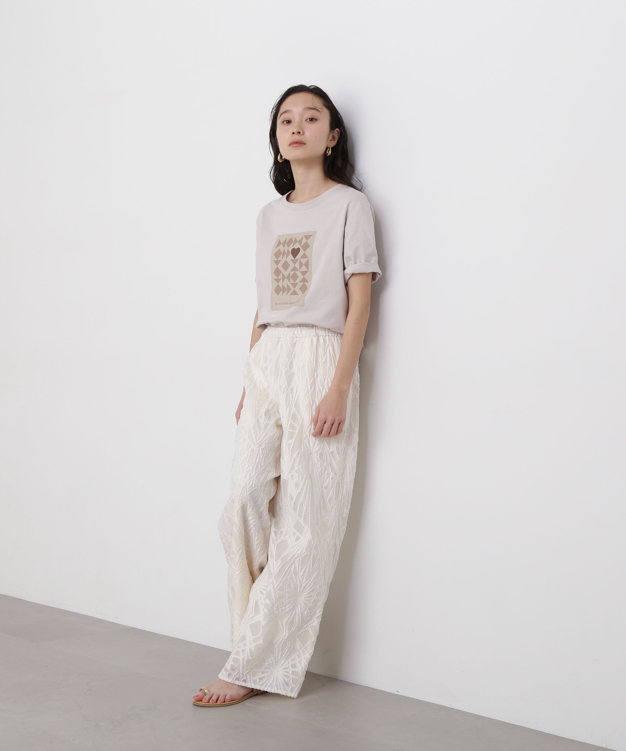  「モチーフプリントTシャツ」|Tシャツ・カットソー|