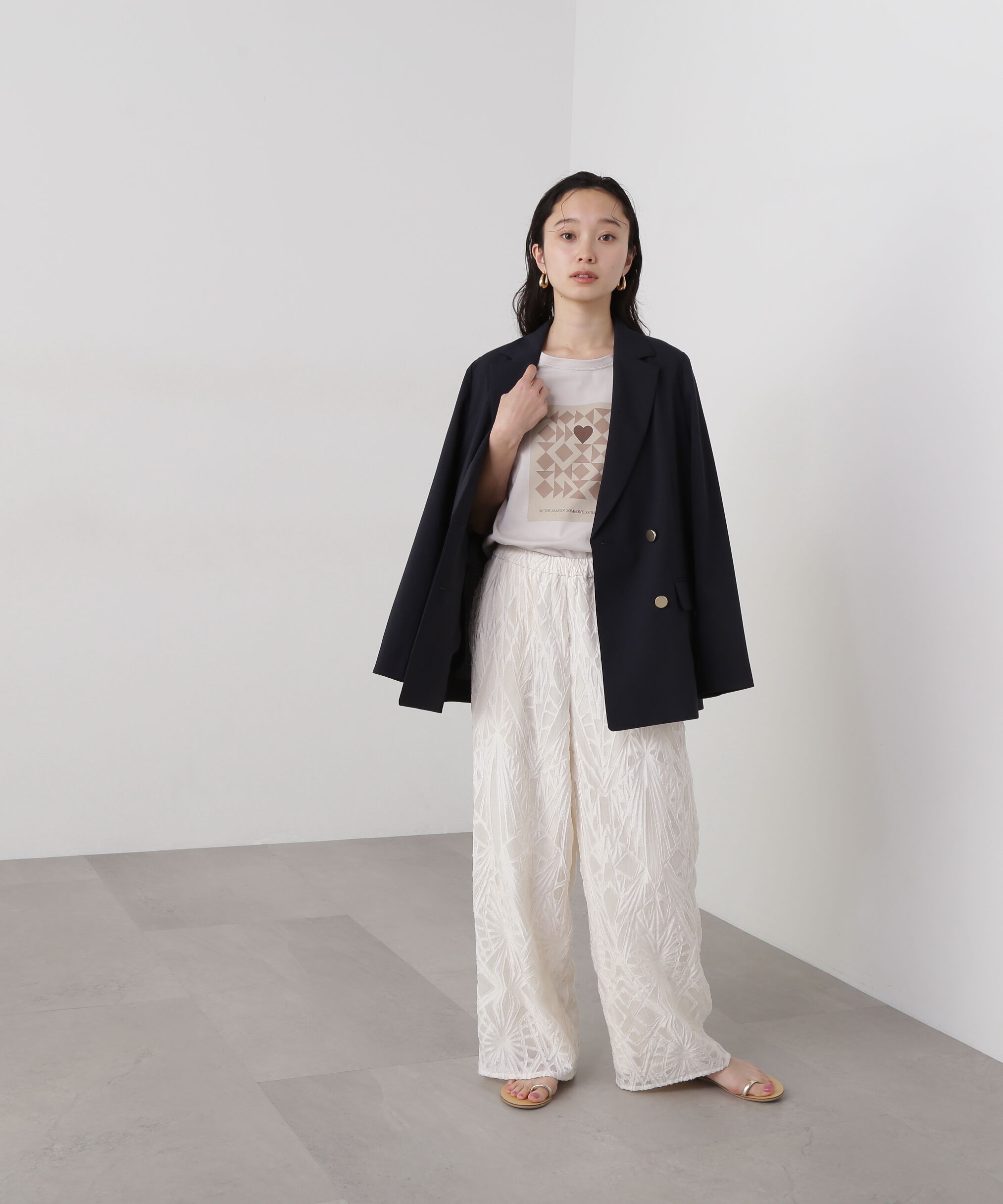  「モチーフプリントTシャツ」|Tシャツ・カットソー|