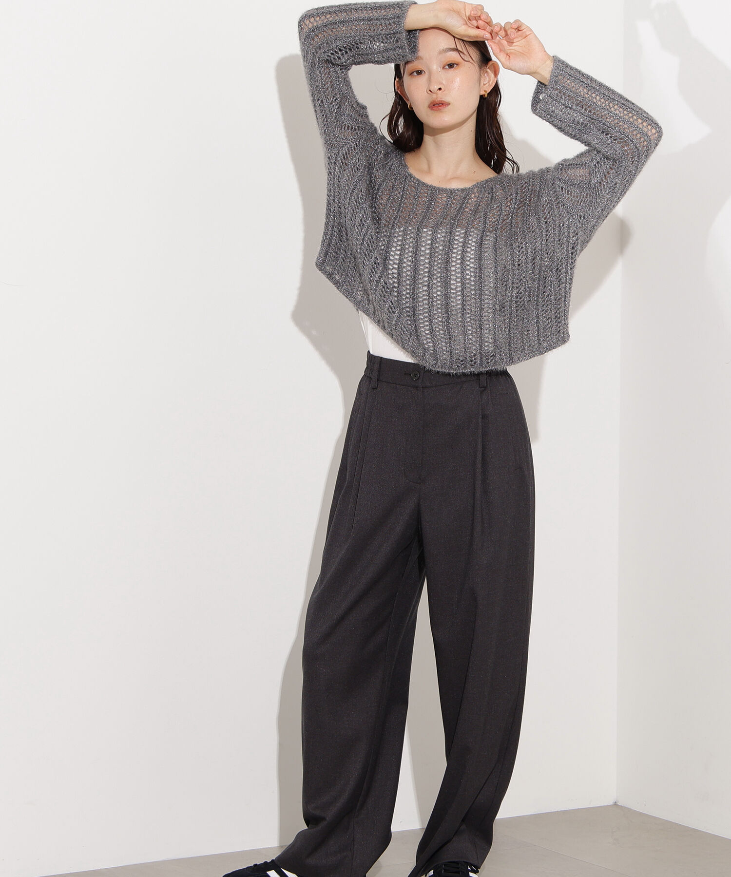  「リラックスタックワイドパンツ」|その他|