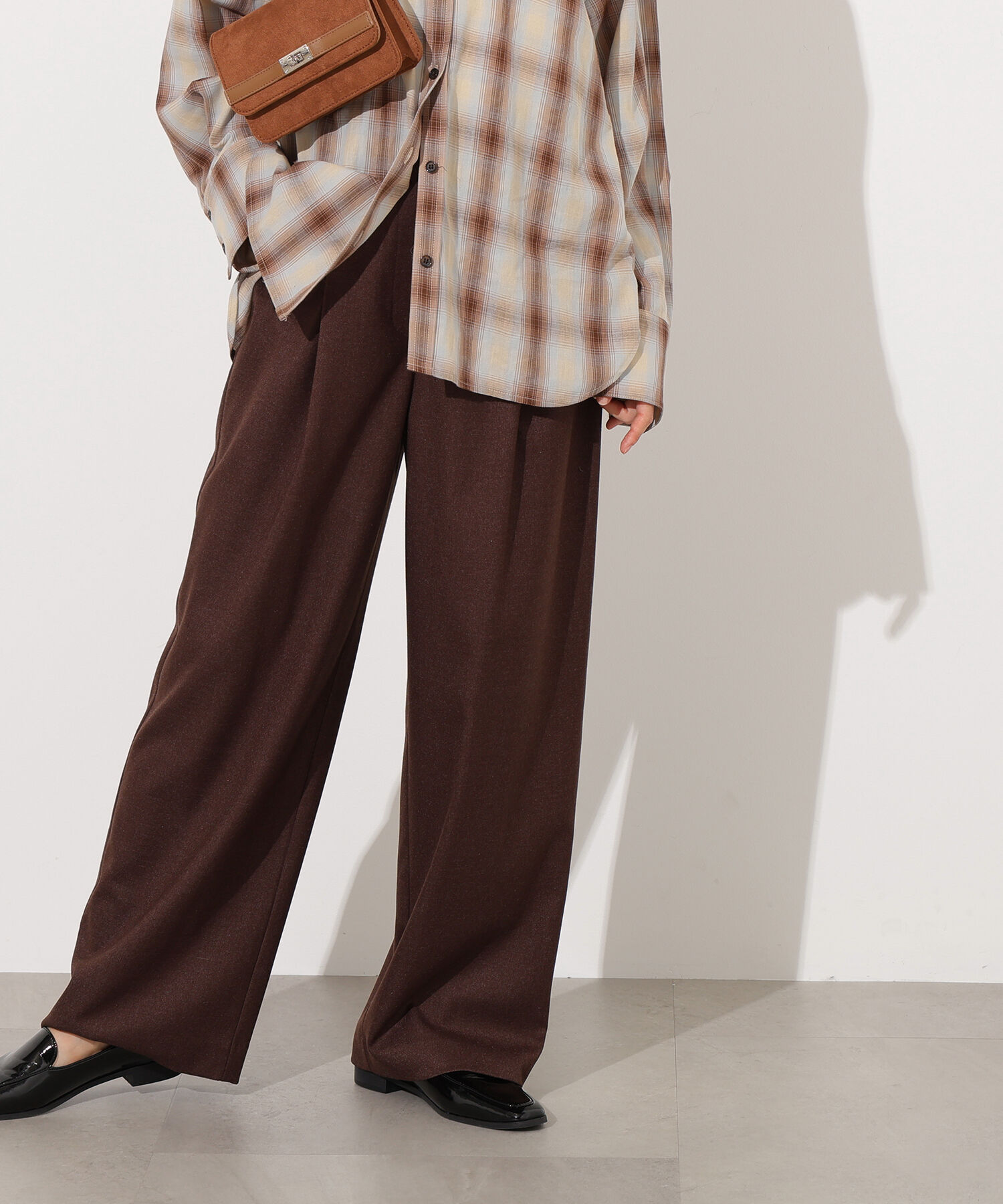  「リラックスタックワイドパンツ」|その他|