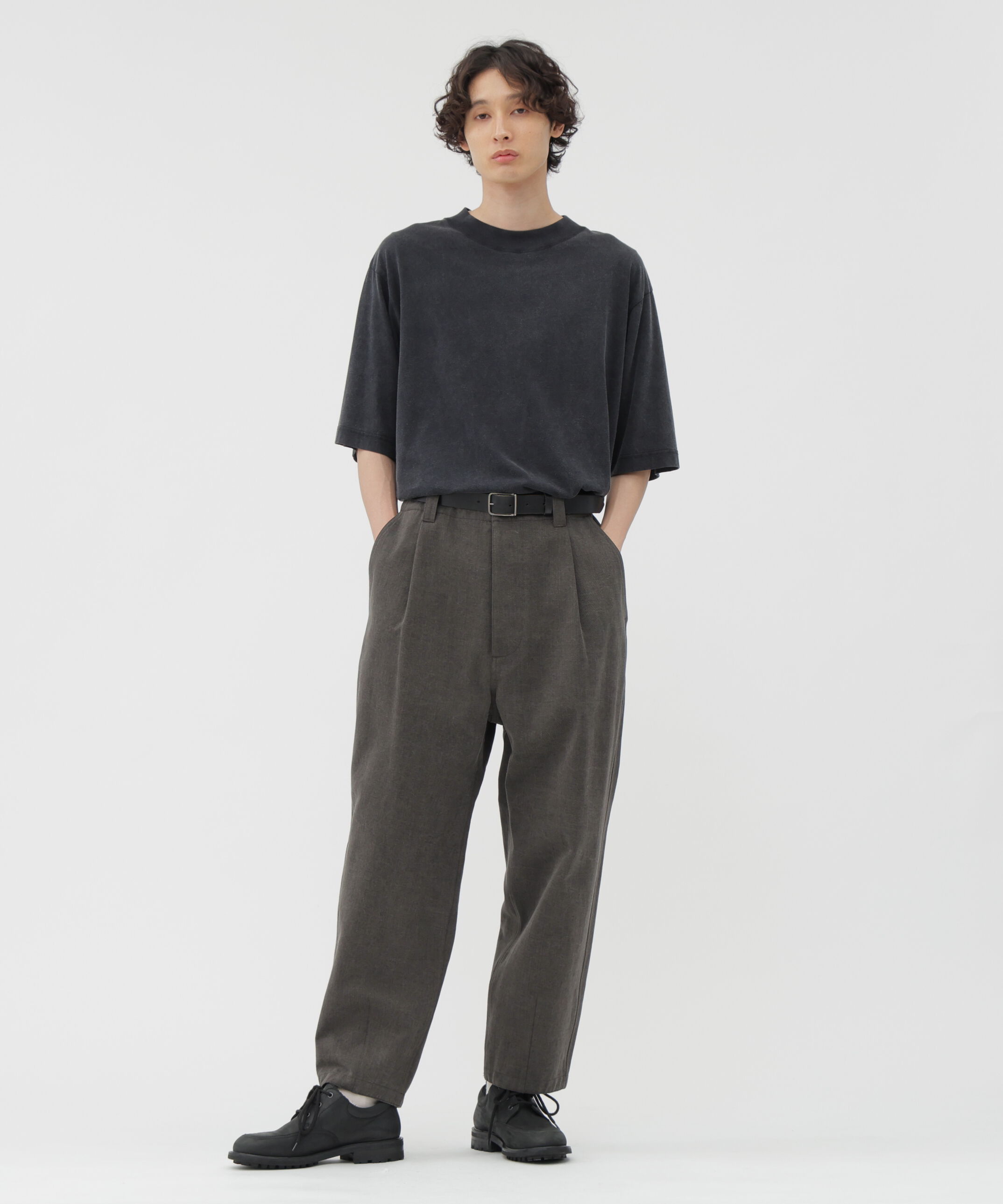 MHL.「FADED LIGHT COTTON JERSEY TOP」|Tシャツ・カットソー|